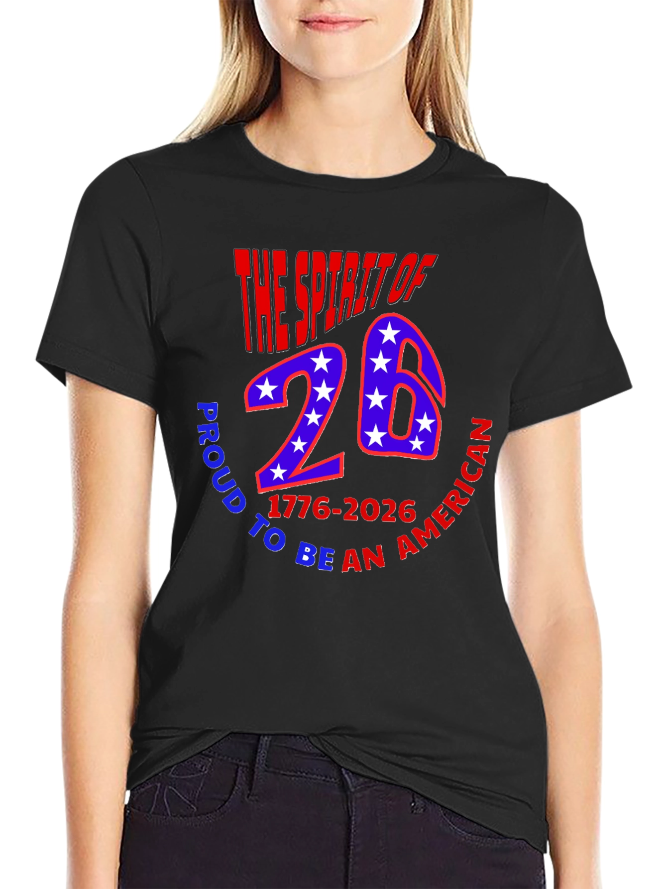 Spirit of 26 American Patriotic T-Shirt