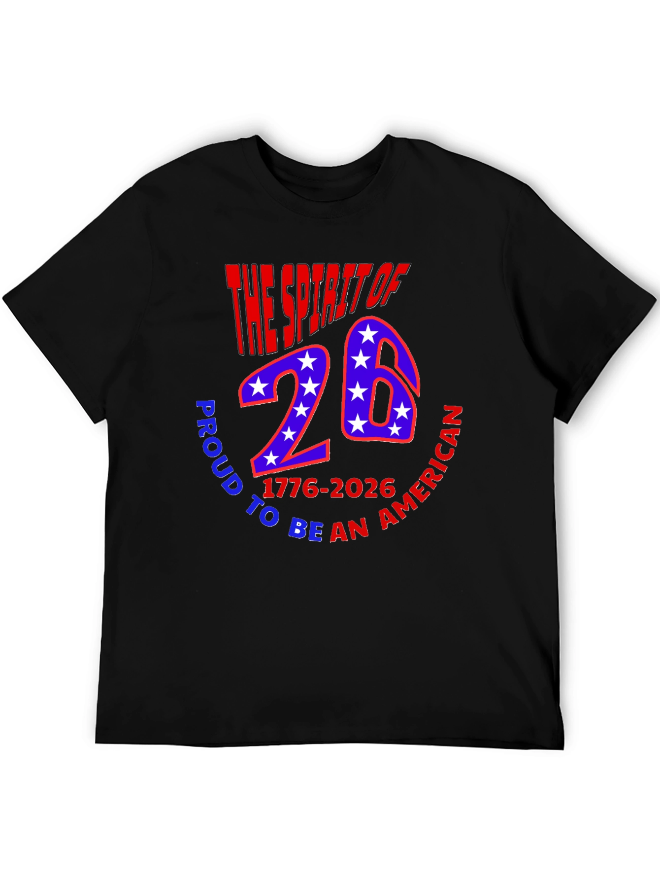 Spirit of 26 American Patriotic T-Shirt