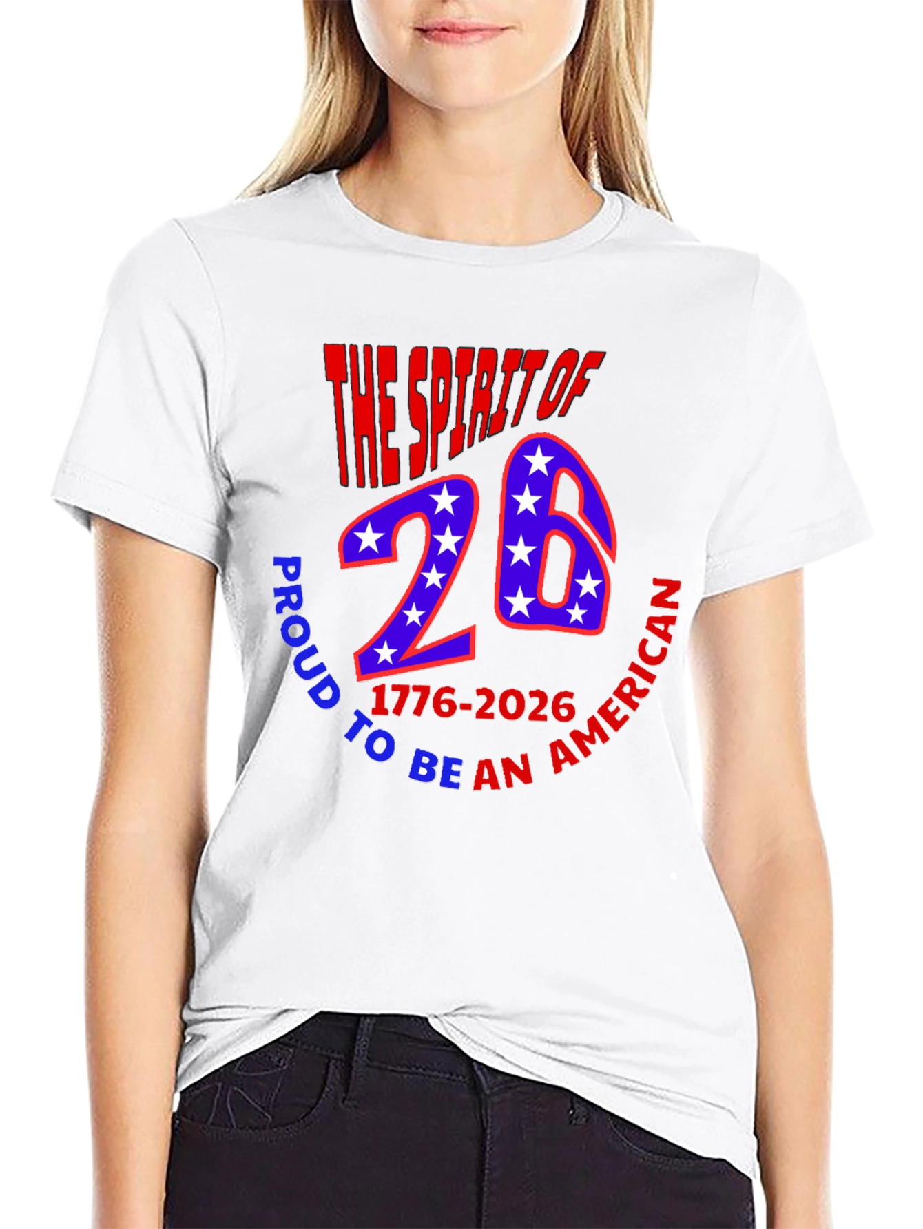 Spirit of 26 American Patriotic T-Shirt