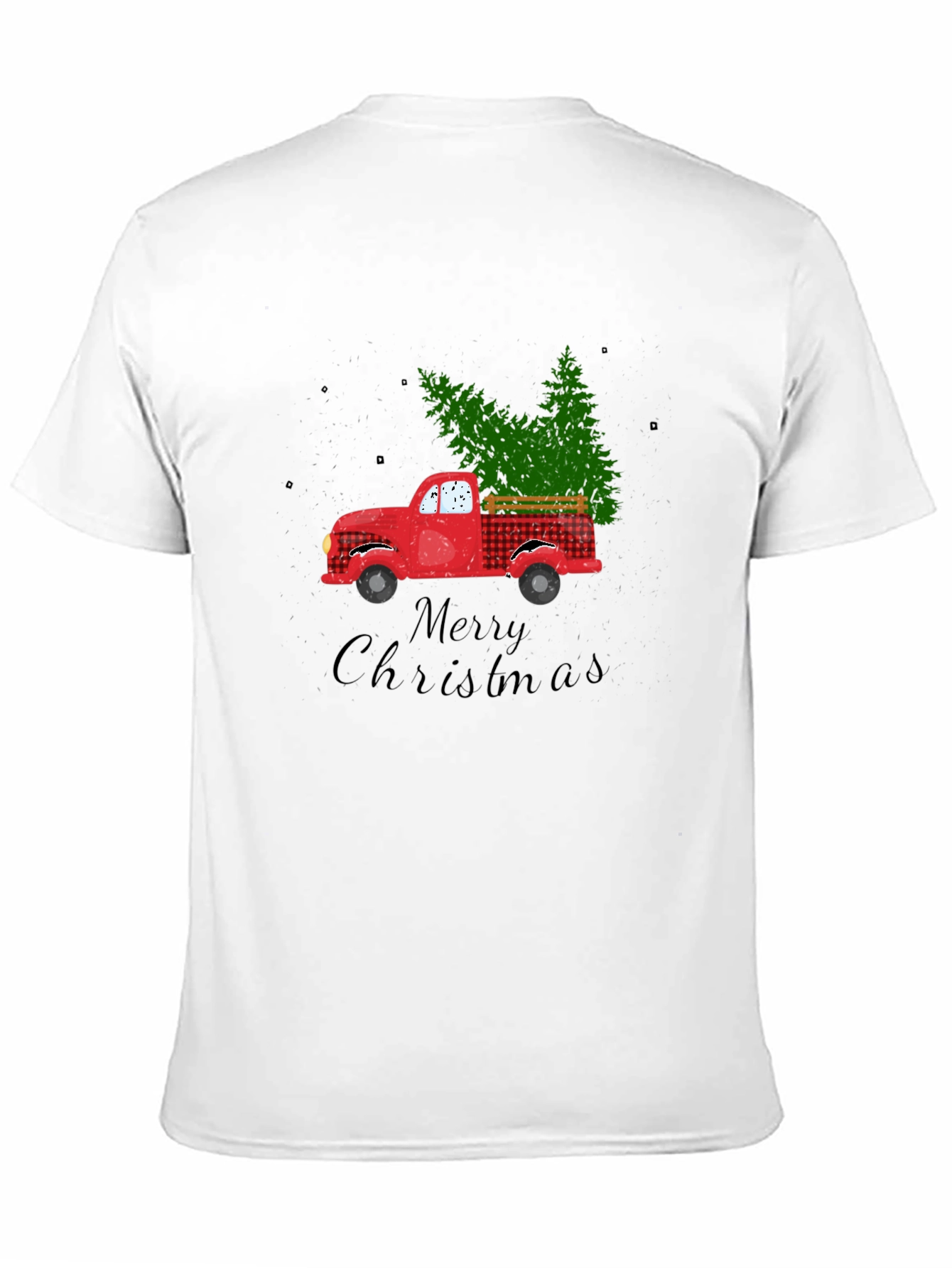 Festive Christmas Truck Graphic Tee