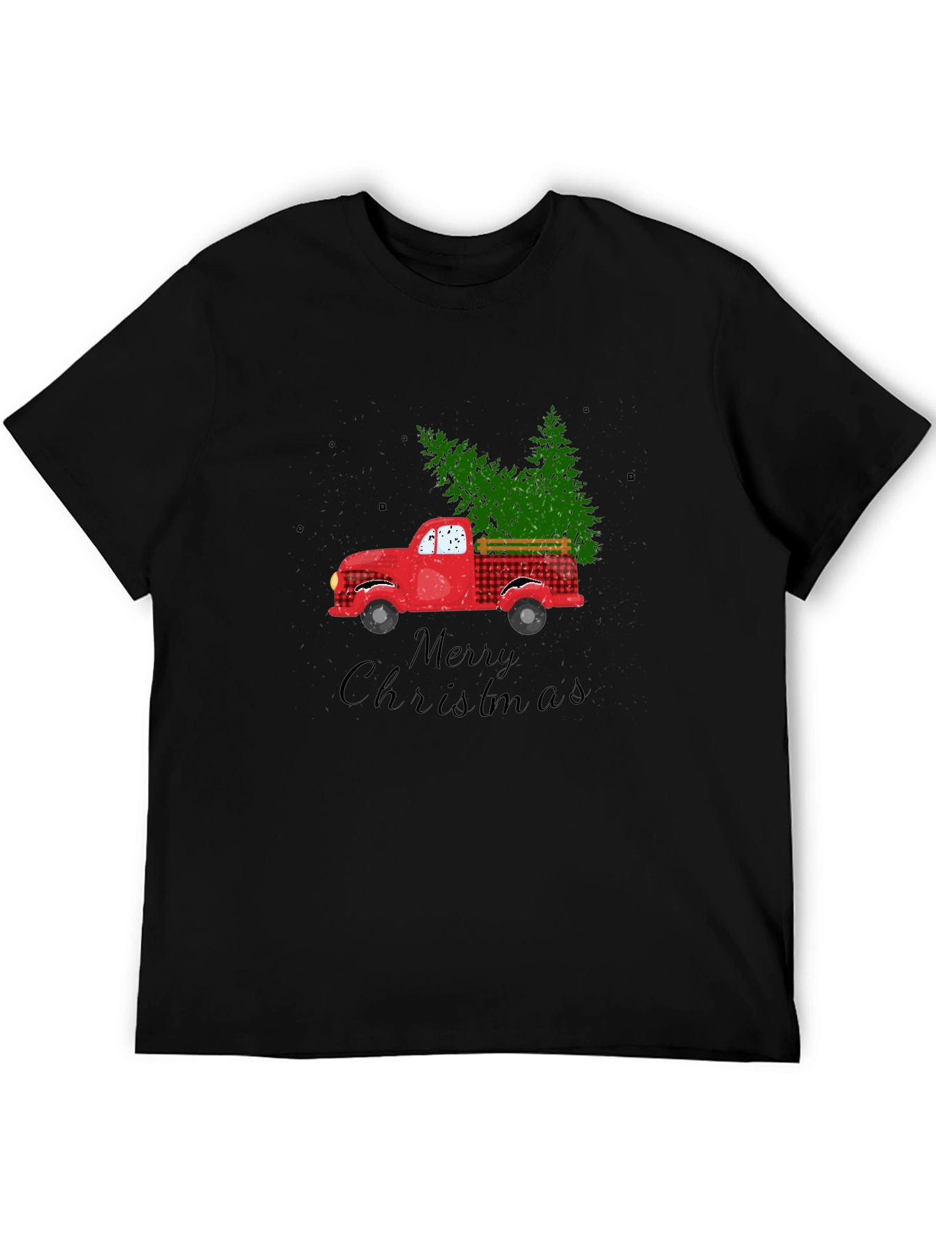 Festive Christmas Truck Graphic Tee