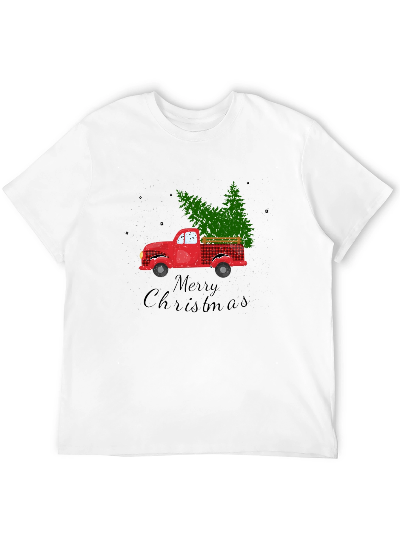 Festive Christmas Truck Graphic Tee