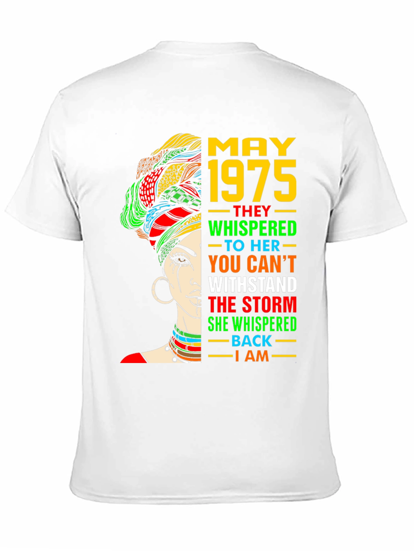 May 1975 T-Shirt - Black History Month