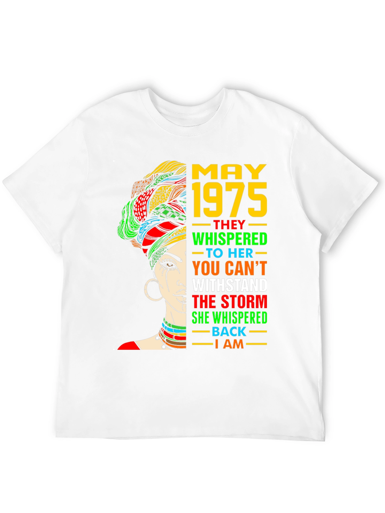 May 1975 T-Shirt - Black History Month