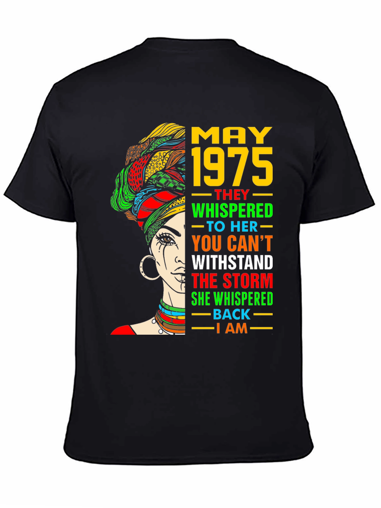 May 1975 T-Shirt - Black History Month