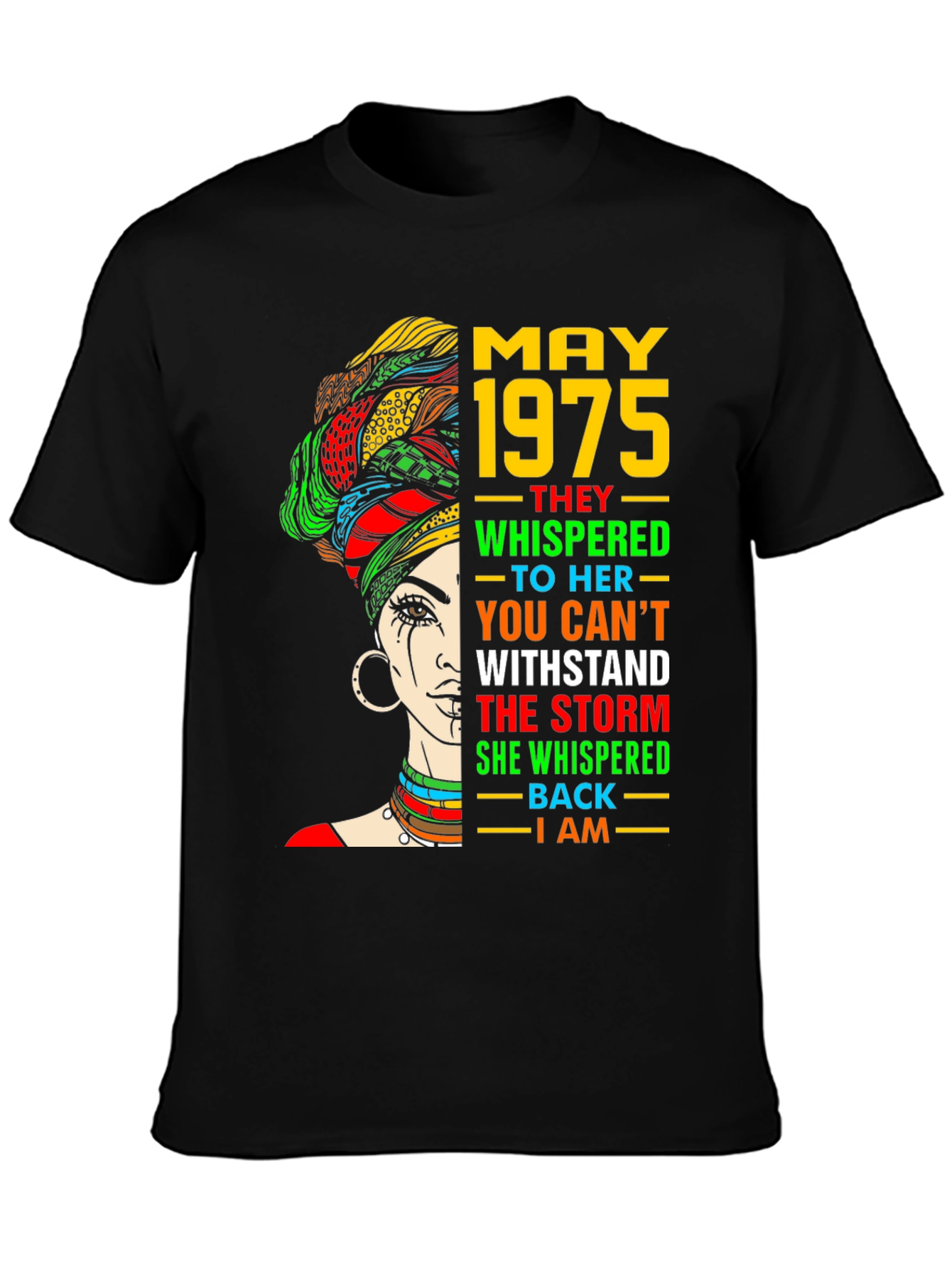 May 1975 T-Shirt - Black History Month