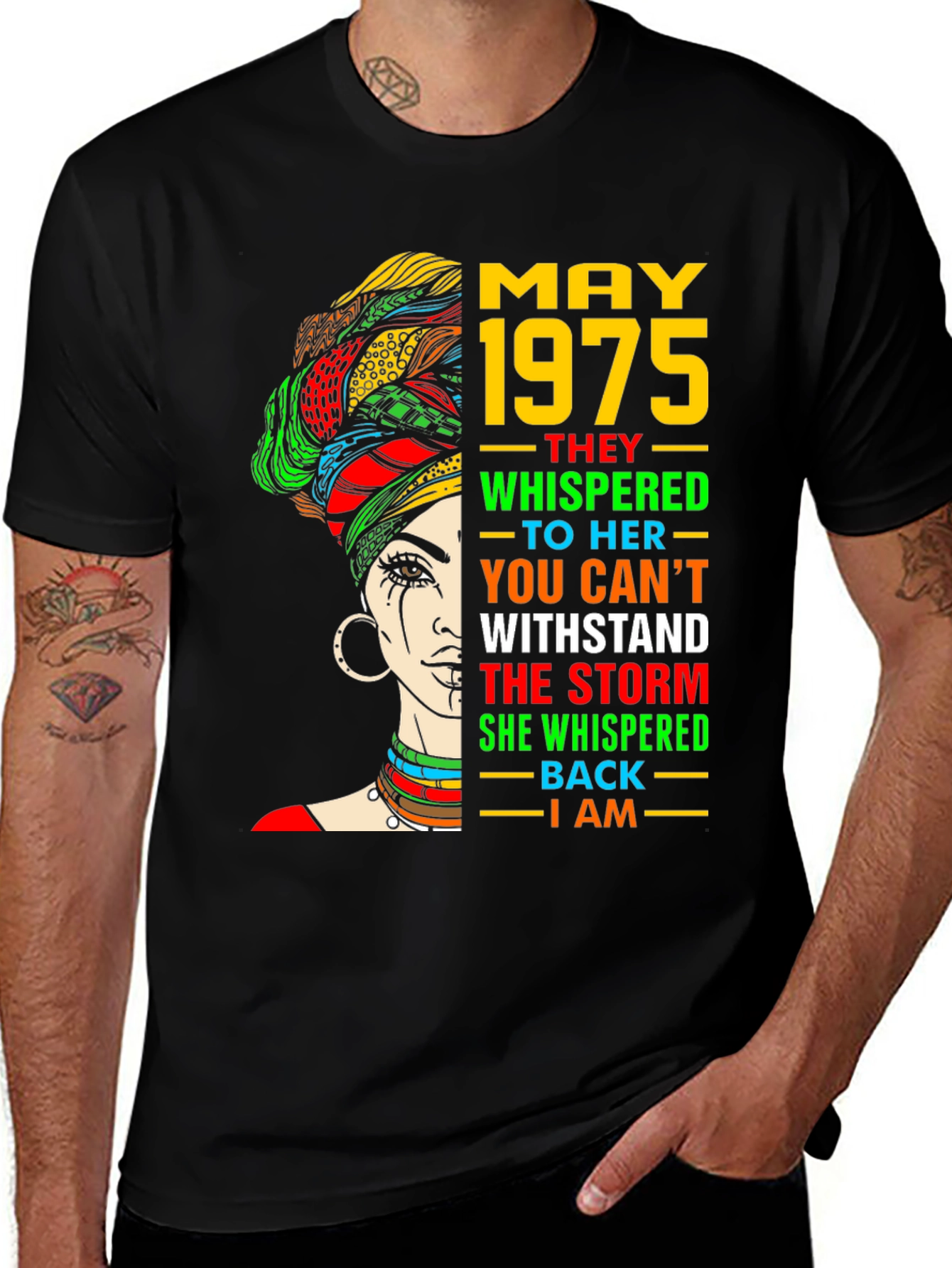 May 1975 T-Shirt - Black History Month