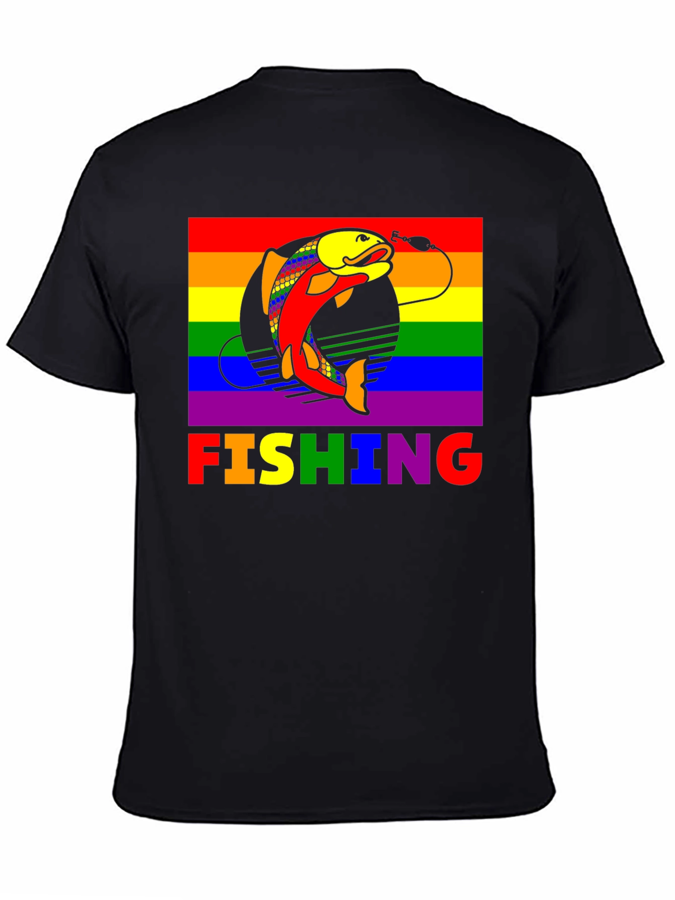 LGBTQ Pride Fishing T-Shirt