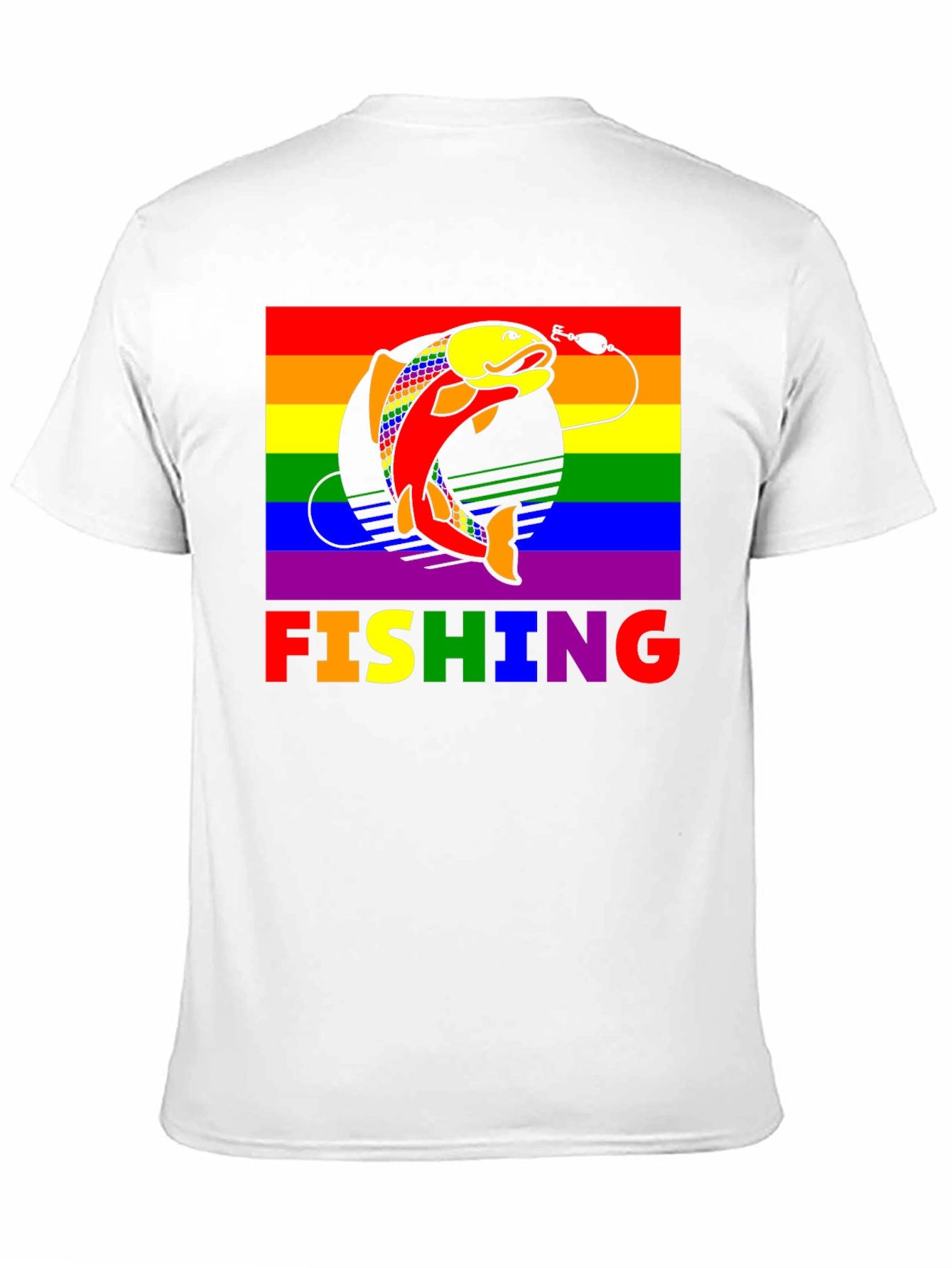 LGBTQ Pride Fishing T-Shirt