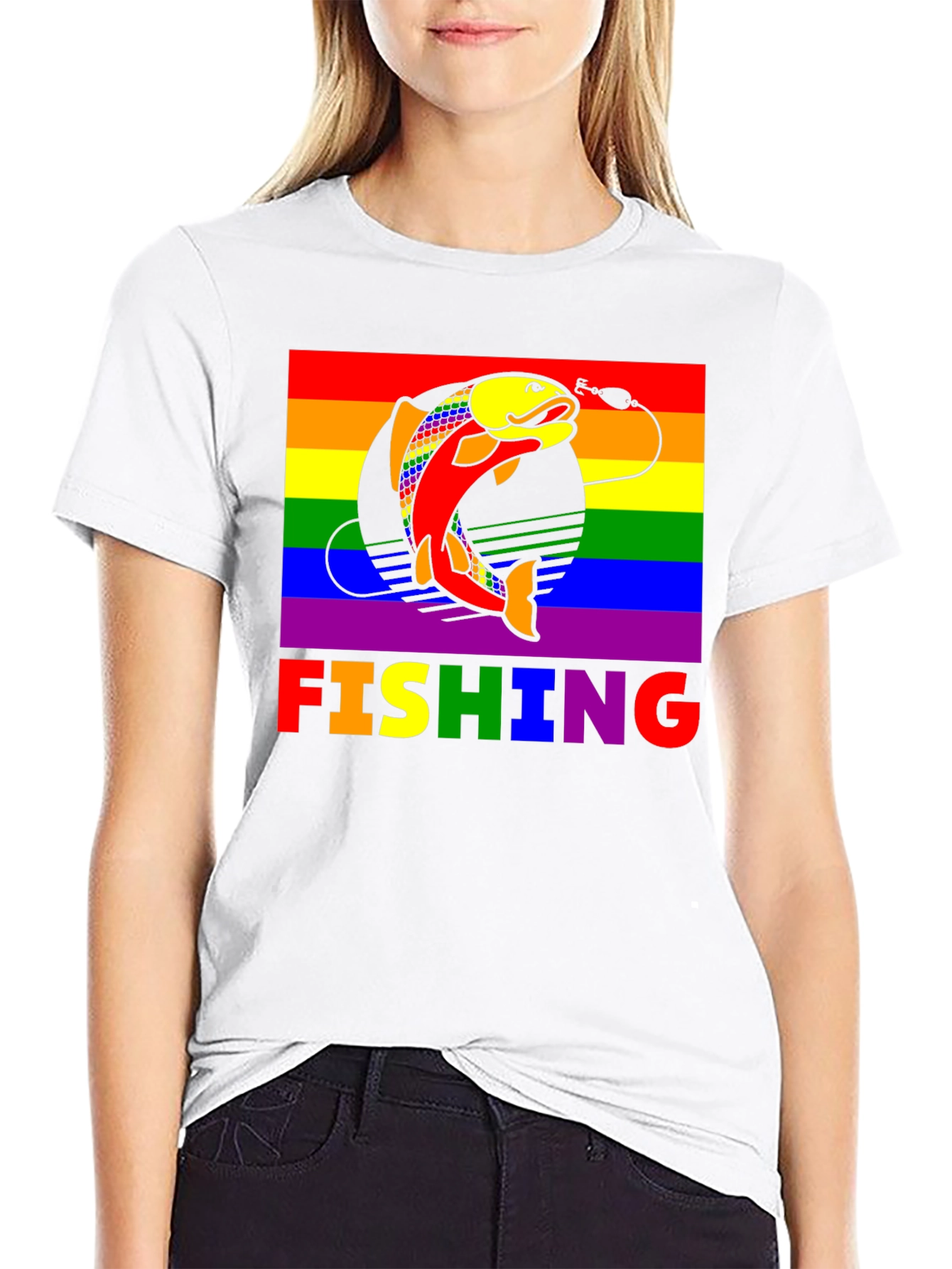 LGBTQ Pride Fishing T-Shirt