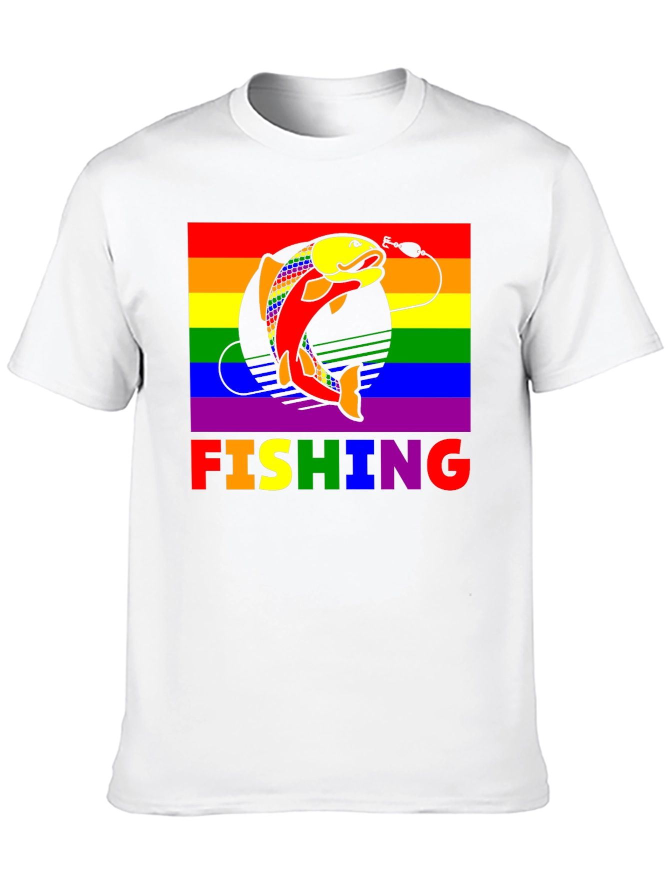 LGBTQ Pride Fishing T-Shirt