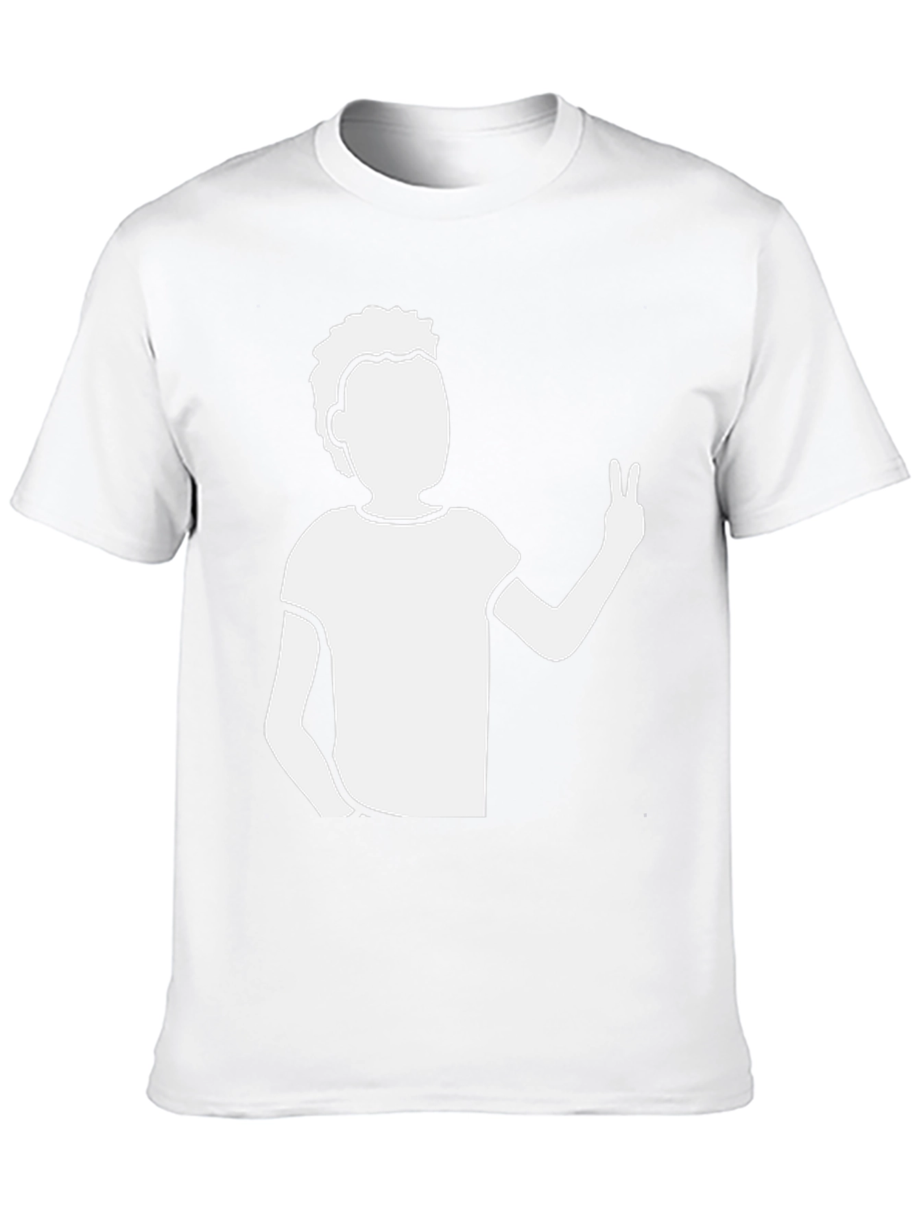 Peace Sign Graphic Tee - Cool & Casual