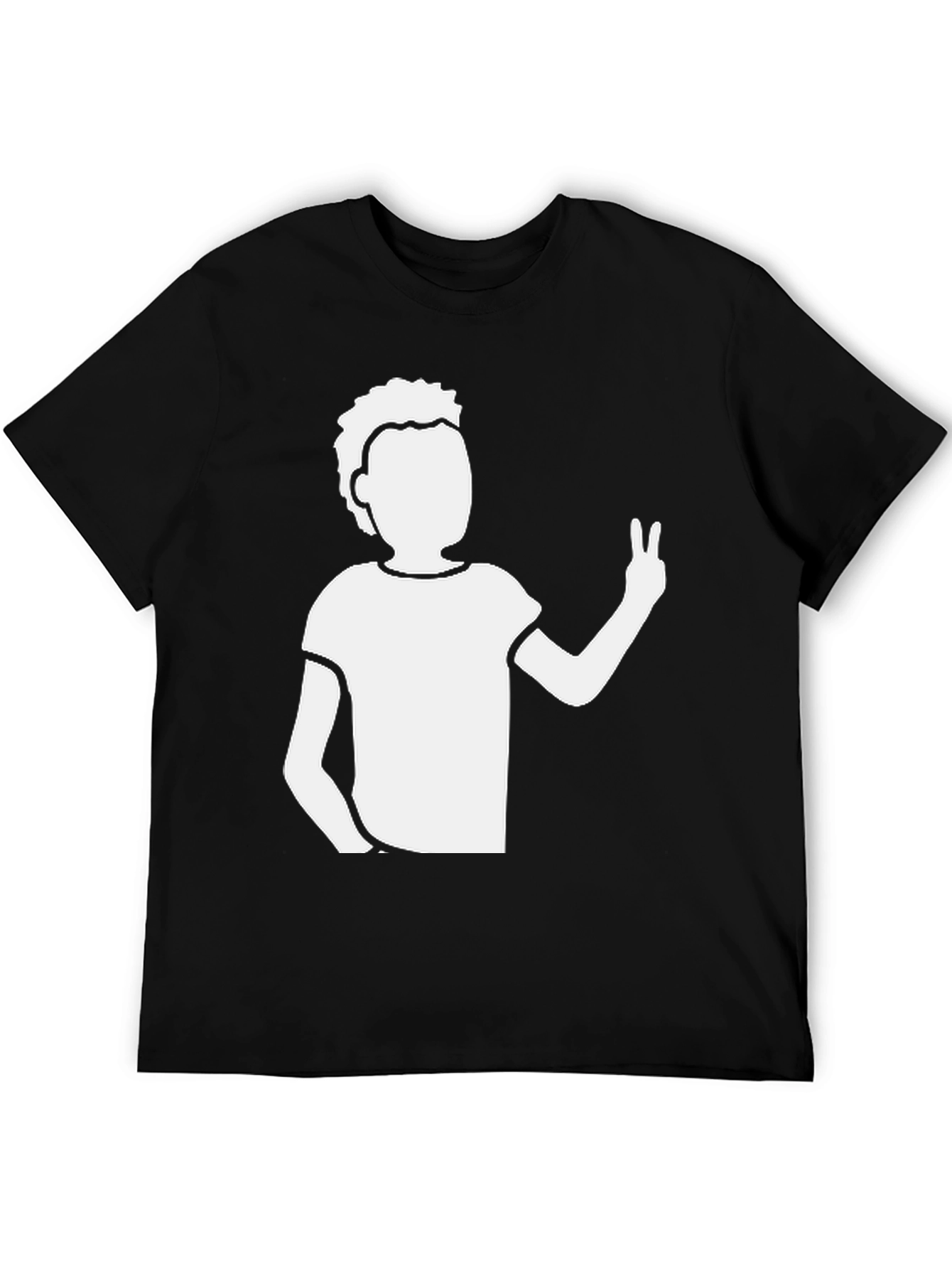 Peace Sign Graphic Tee - Cool & Casual