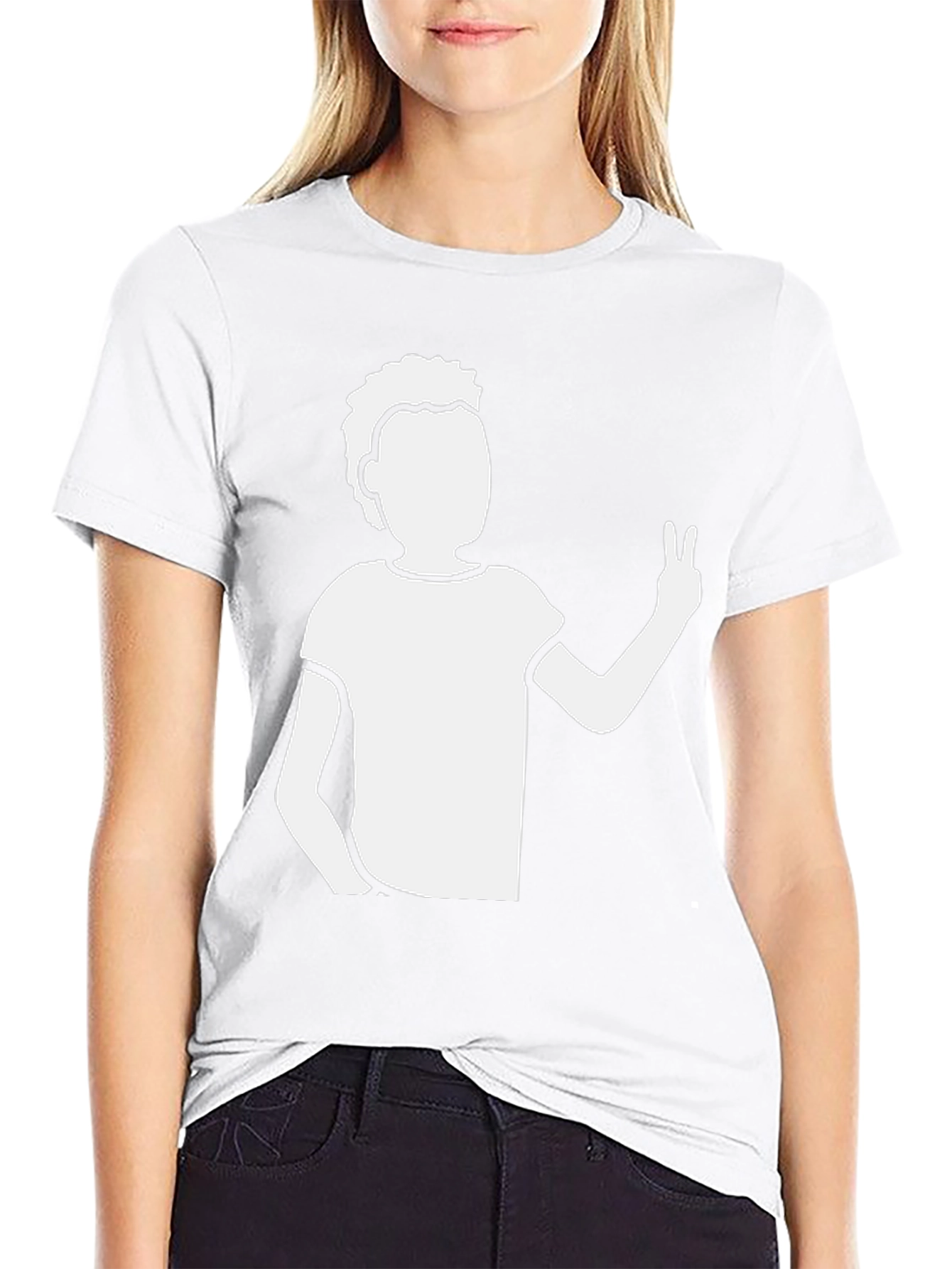 Peace Sign Graphic Tee - Cool & Casual