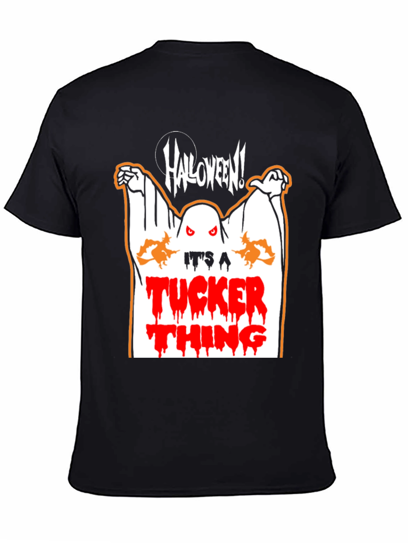 Halloween Tucker Thing Black T-Shirt