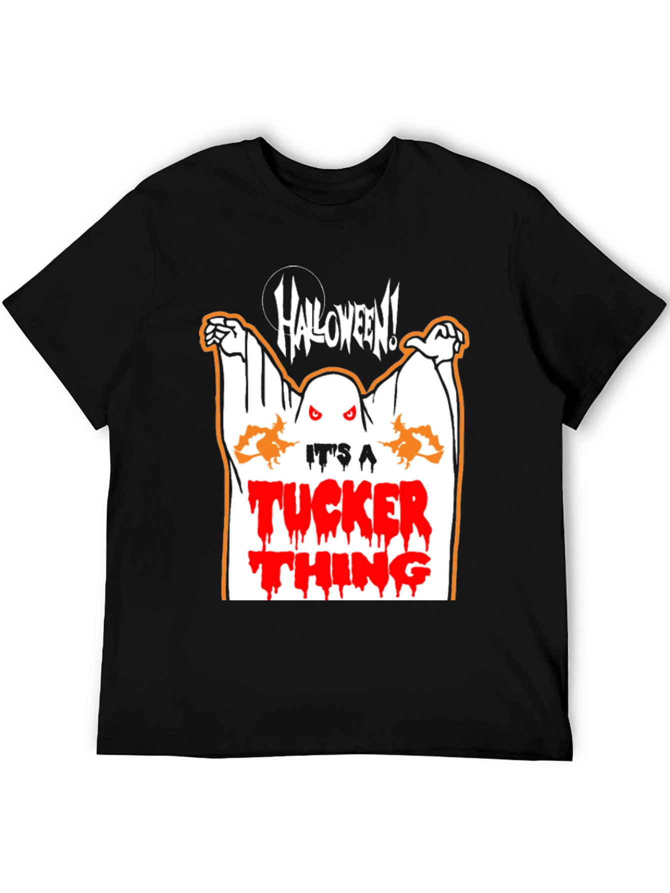 Halloween Tucker Thing Black T-Shirt