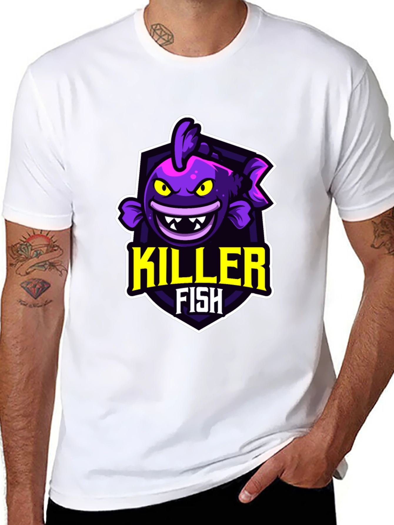 Killer Fish Graphic T-Shirt