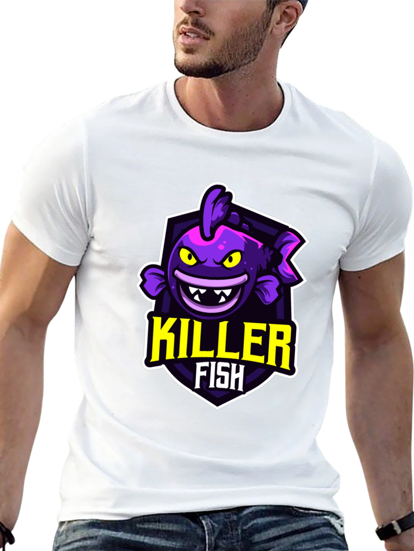 Killer Fish Graphic T-Shirt