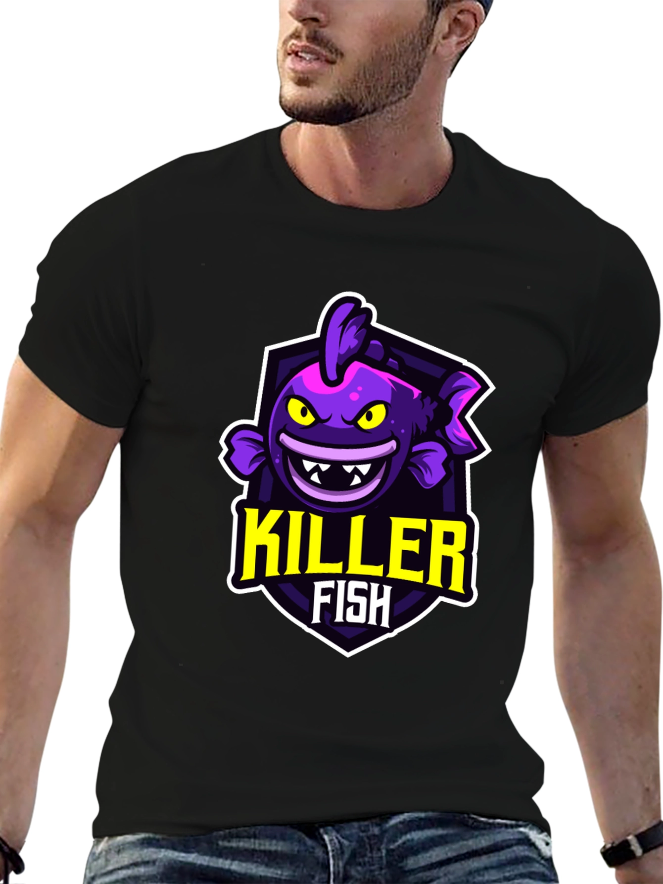 Killer Fish Graphic T-Shirt
