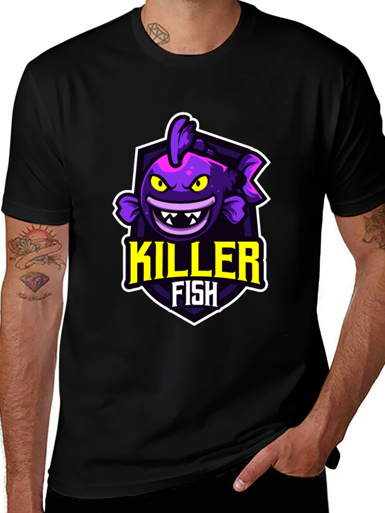Killer Fish Graphic T-Shirt