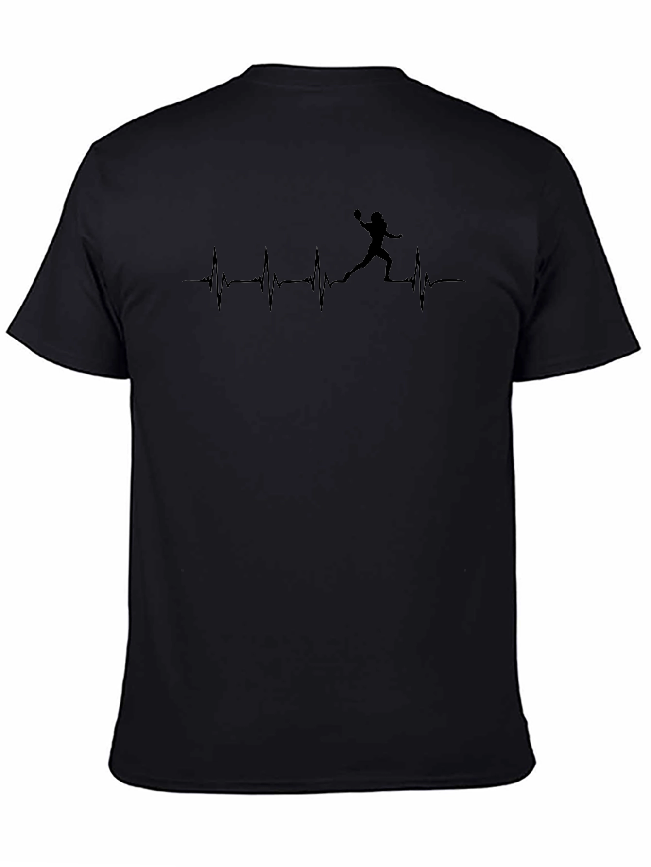 Football Heartbeat T-Shirt - Unisex