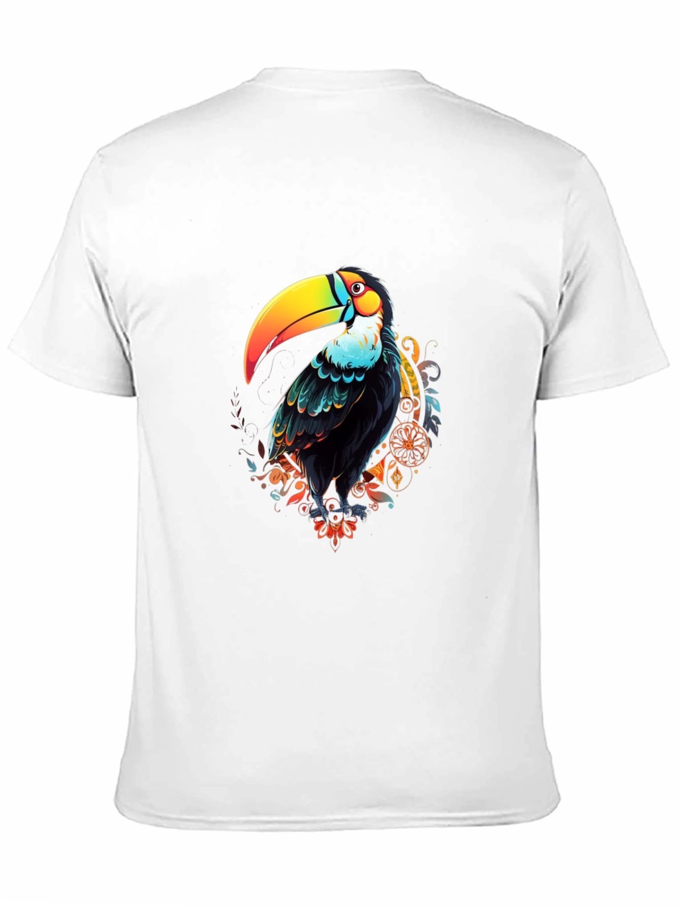 Toucan Graphic T-Shirt - Tropical Bird Design