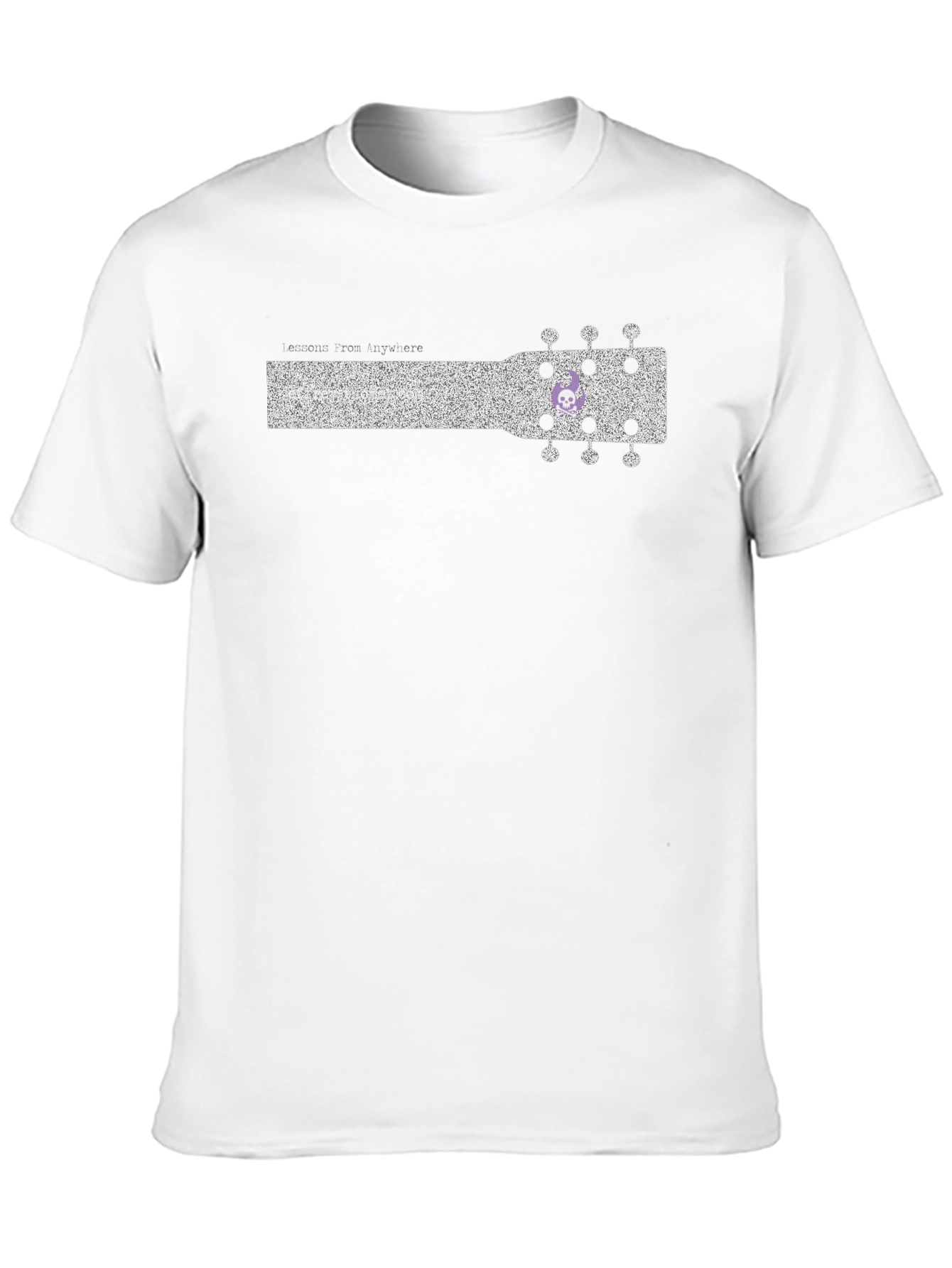 Cool Guitar Headstock Graphic T-Shirt