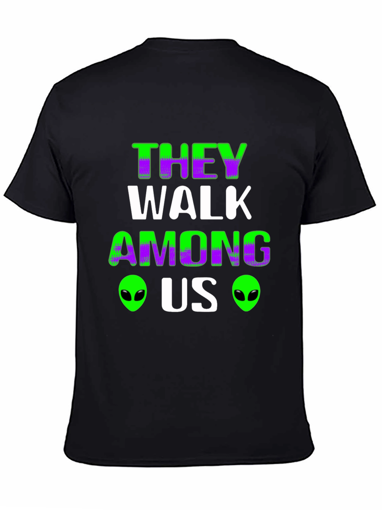 They Walk Among Us Alien Graphic T-Shirt