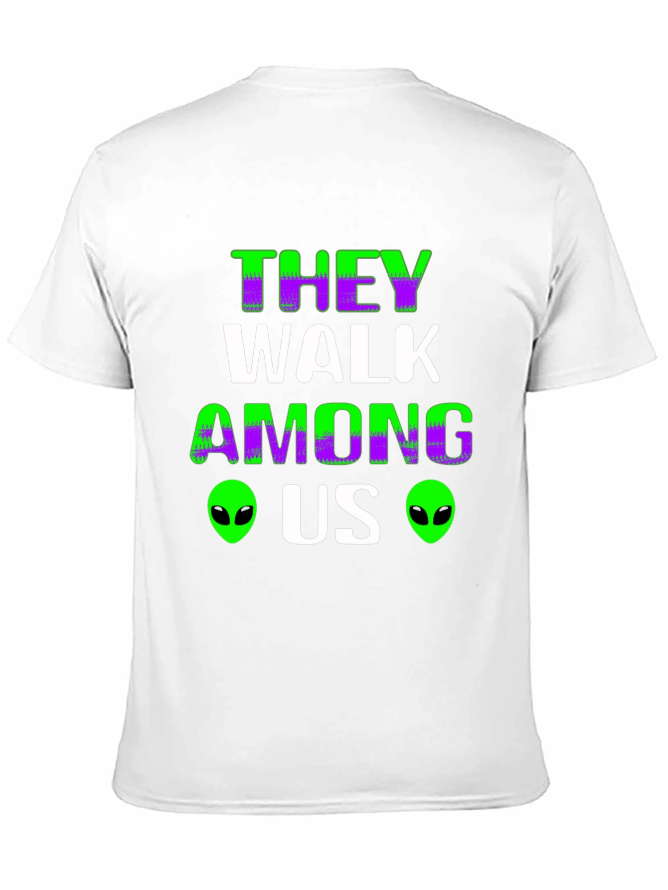 They Walk Among Us Alien Graphic T-Shirt