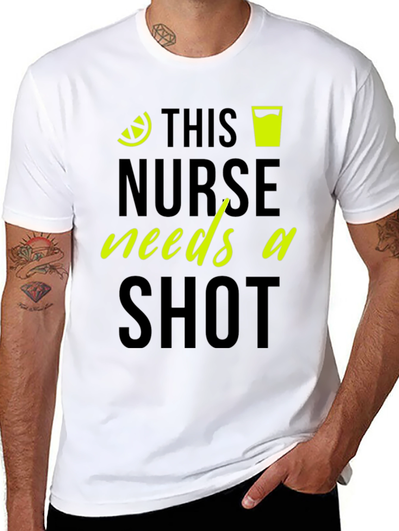 Nurse Needs a Shot T-Shirt - Funny Relaxing Tee