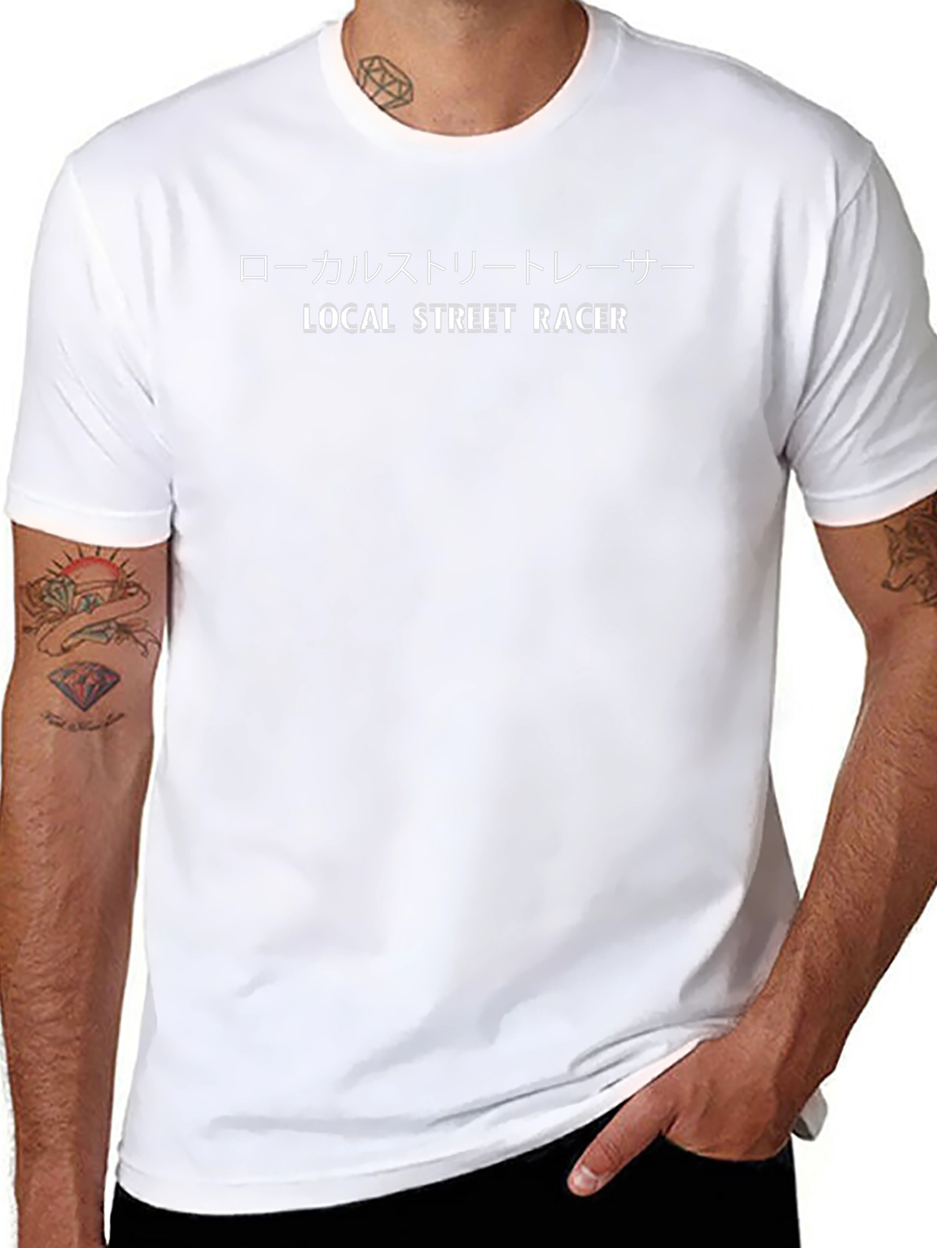 Local Street Racer Graphic Tee - Black