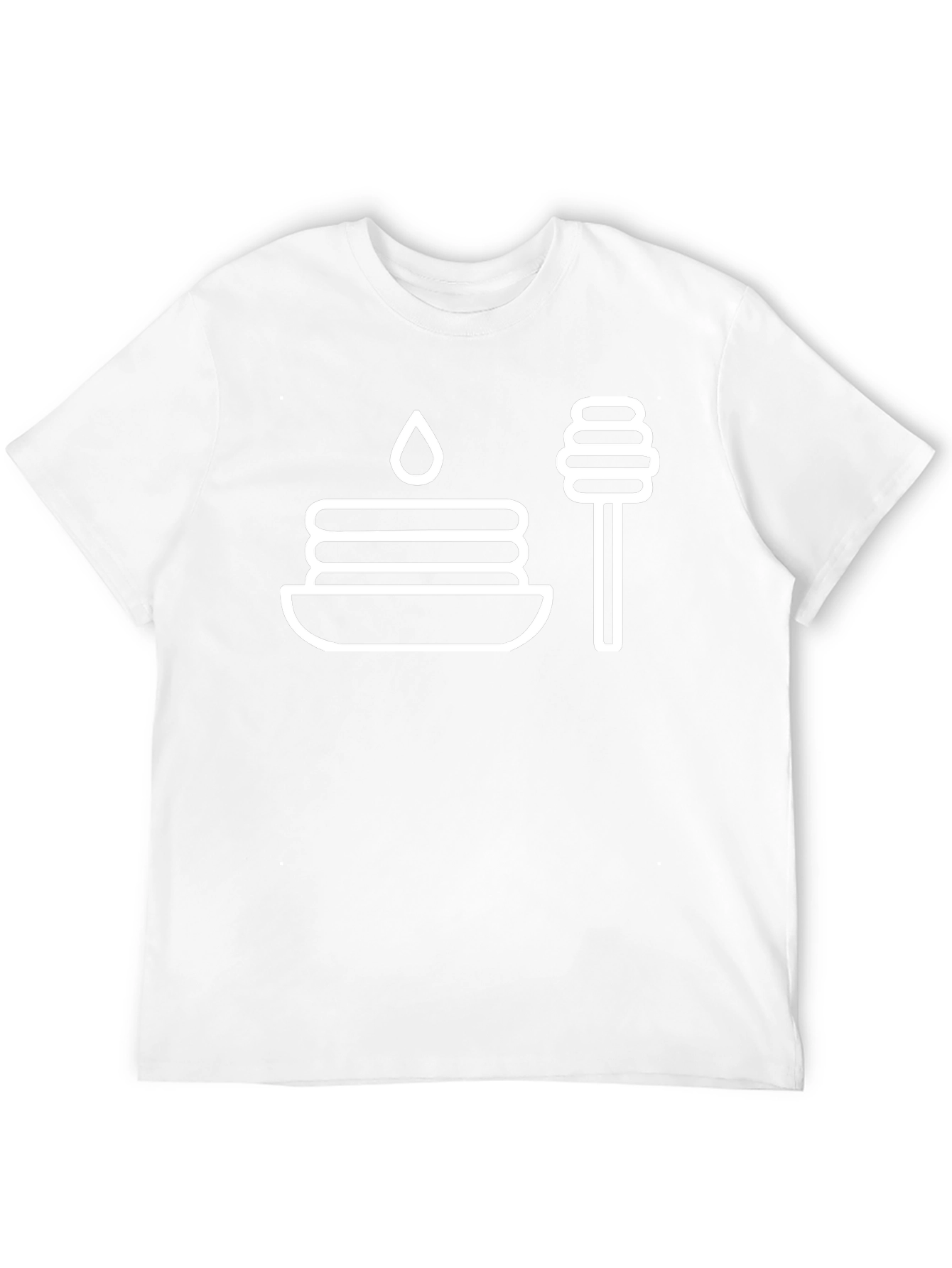 Pancake Graphic Tee - Breakfast Lovers T-Shirt