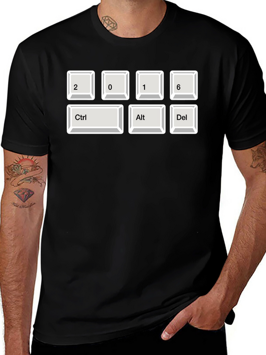 2016 Ctrl Alt Del T-Shirt