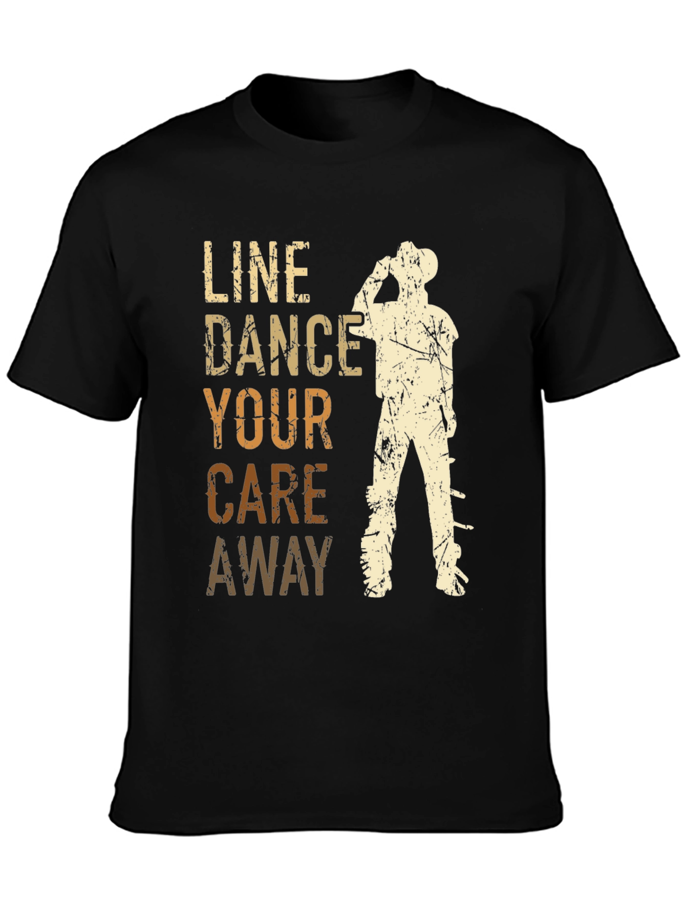 Line Dance Your Care Away T-Shirt