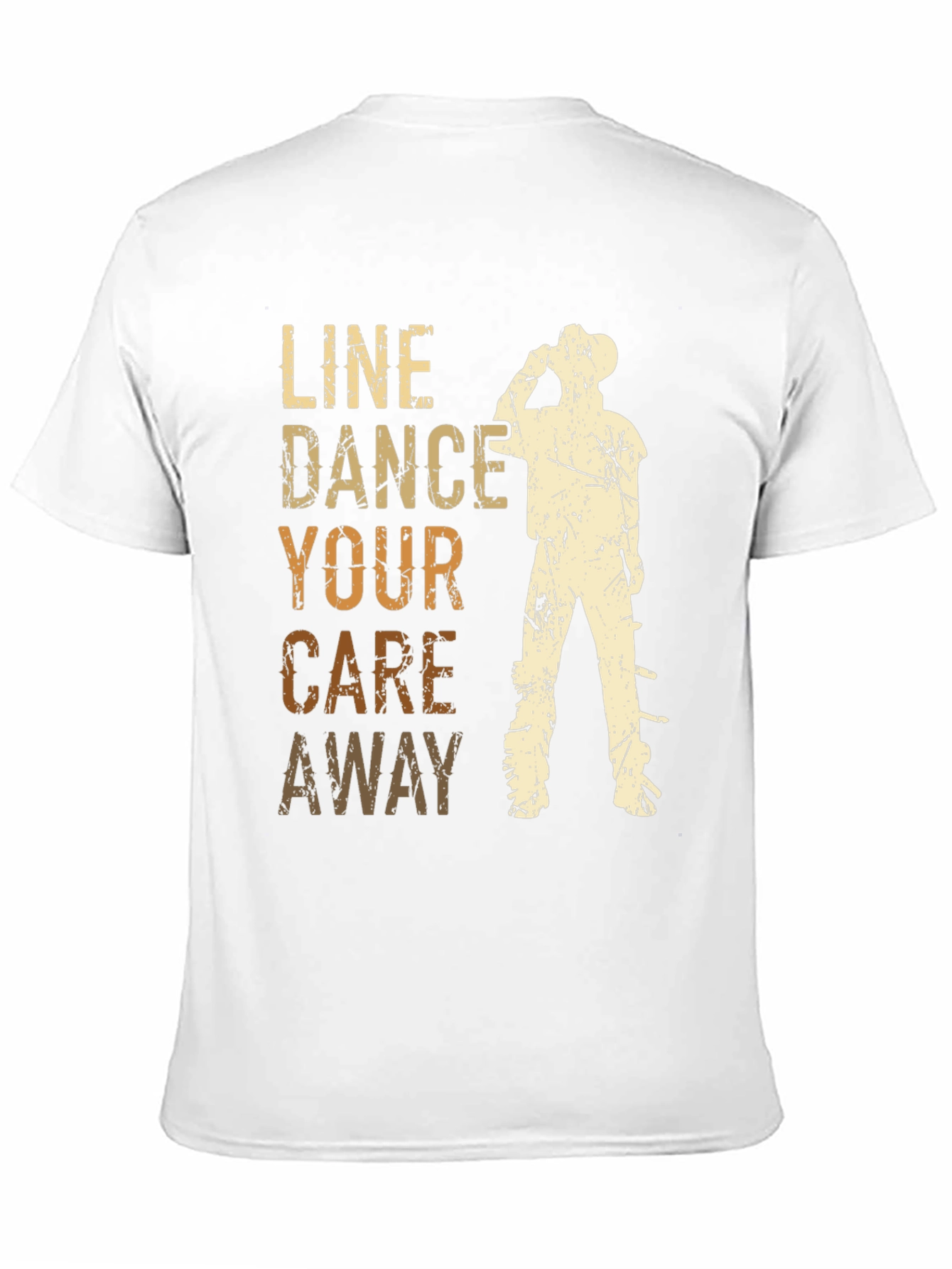 Line Dance Your Care Away T-Shirt
