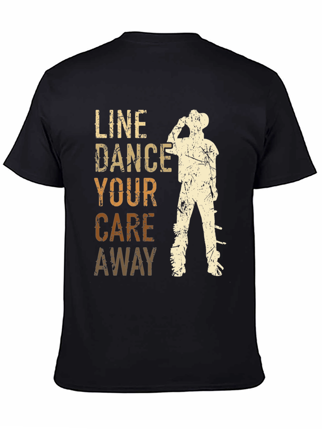 Line Dance Your Care Away T-Shirt