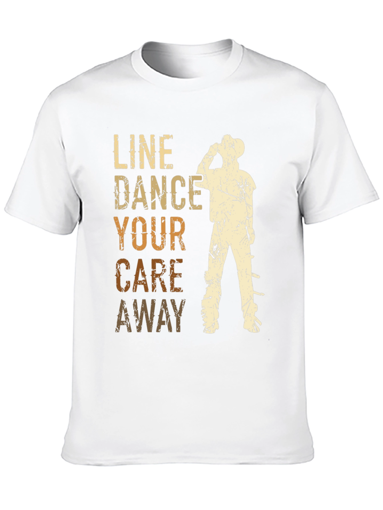 Line Dance Your Care Away T-Shirt