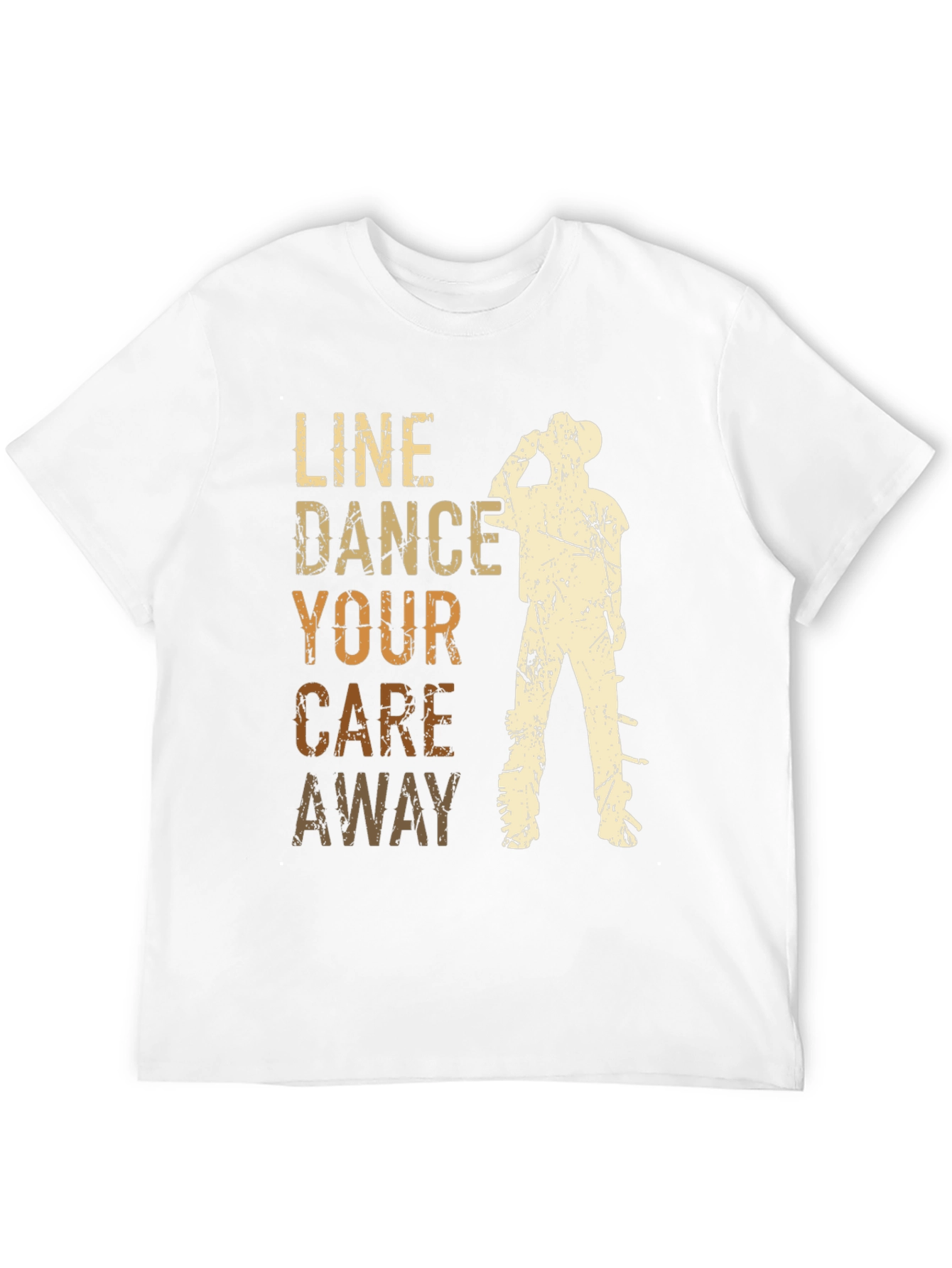 Line Dance Your Care Away T-Shirt