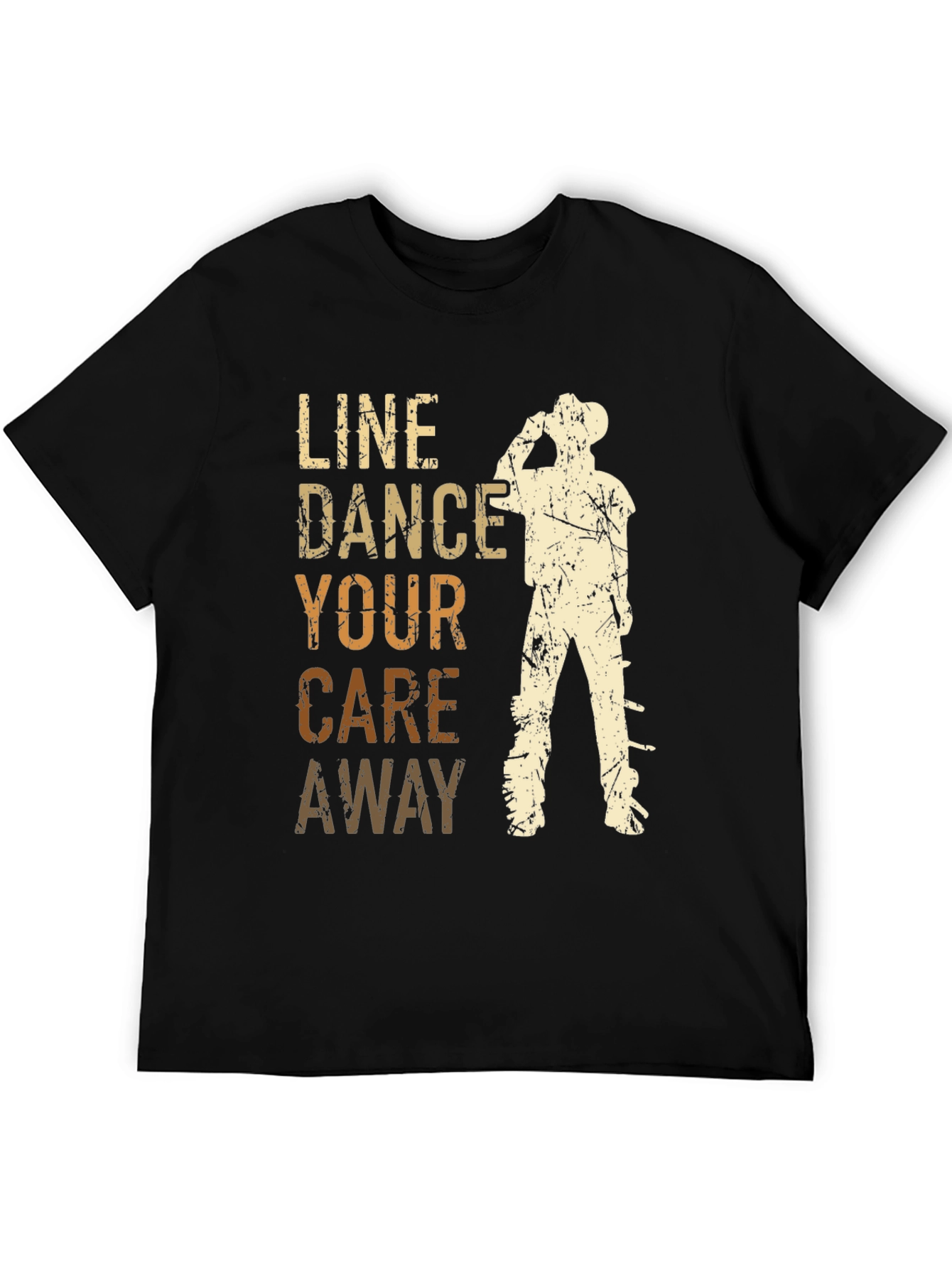 Line Dance Your Care Away T-Shirt