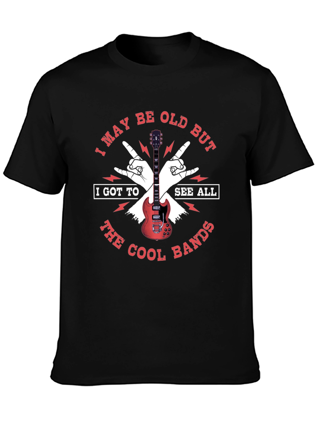 Cool Bands T-Shirt - Rock and Roll Music Tee
