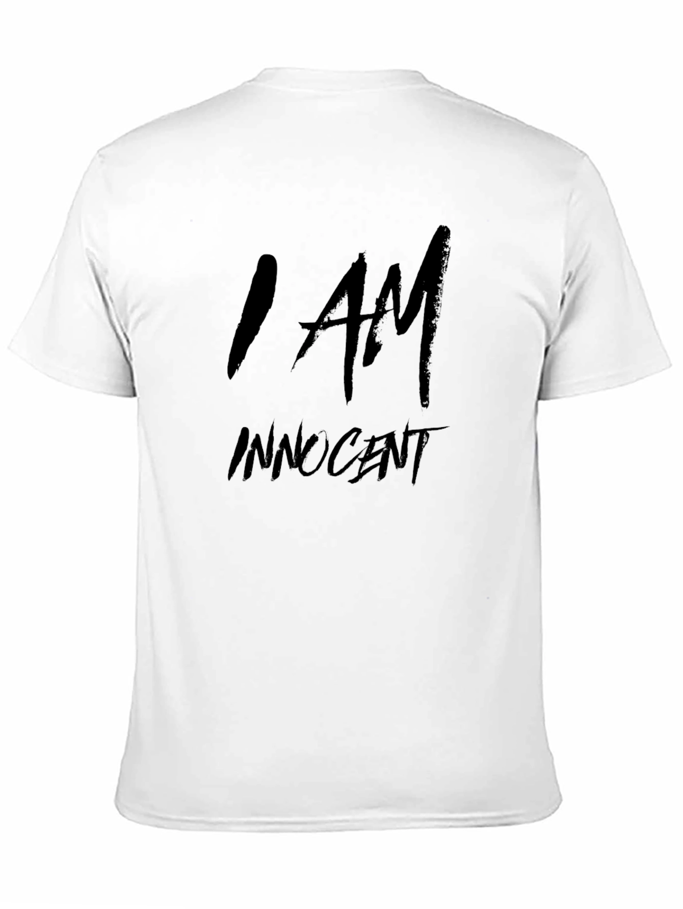 I am Innocent Graphic Black T-Shirt