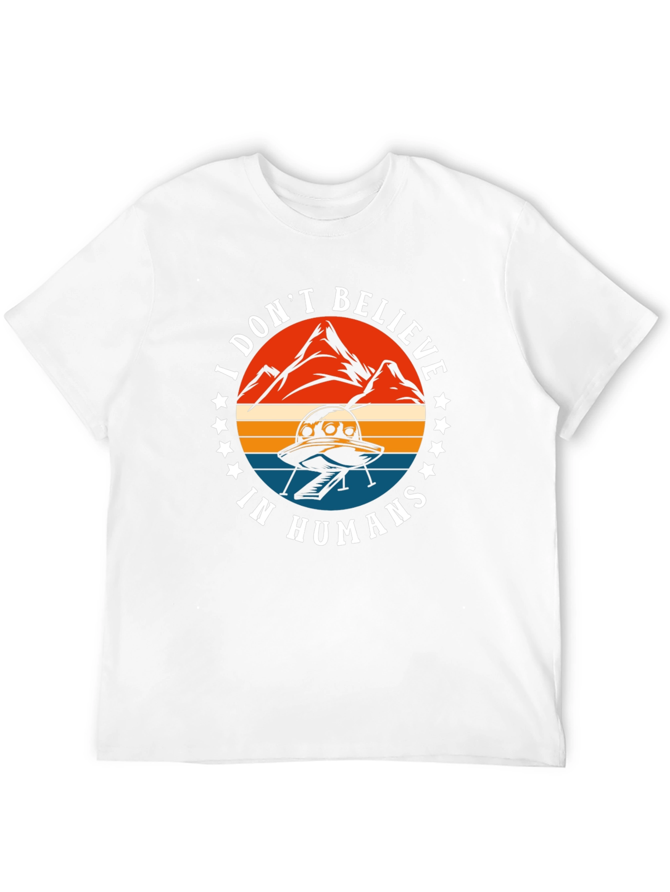 I Dont Believe In Humans Graphic Tee