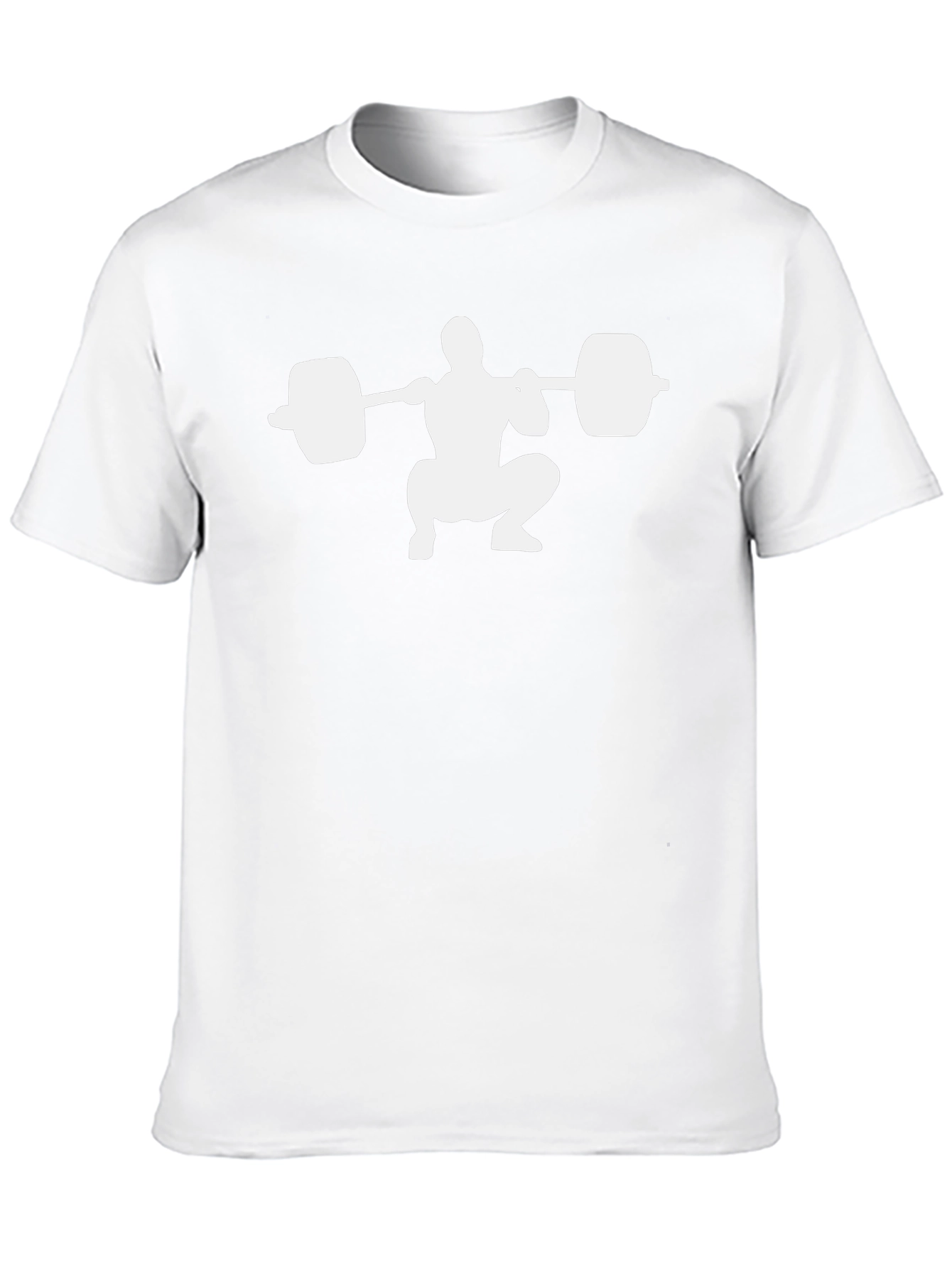 Squat Silhouette Graphic Tee - Black