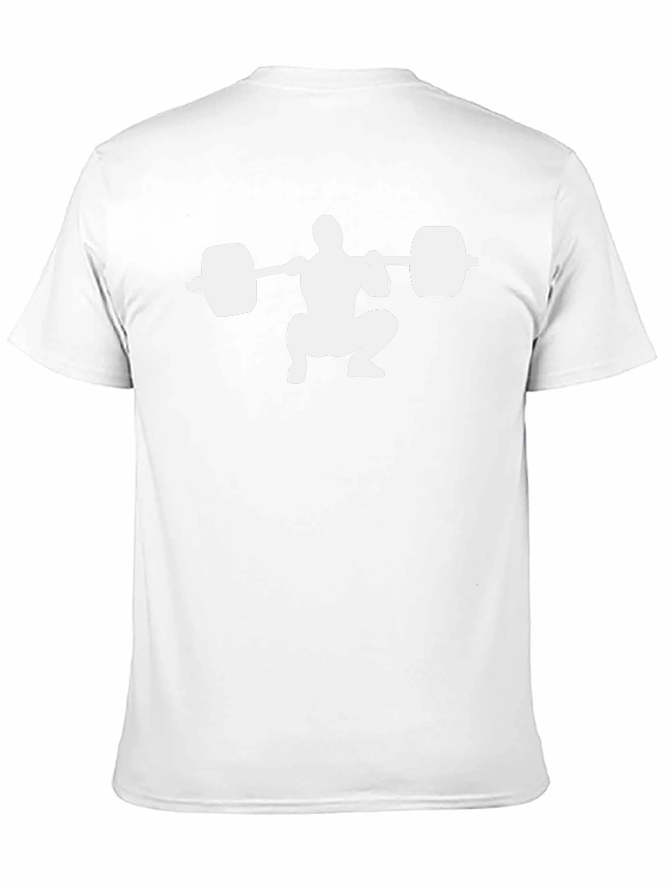 Squat Silhouette Graphic Tee - Black