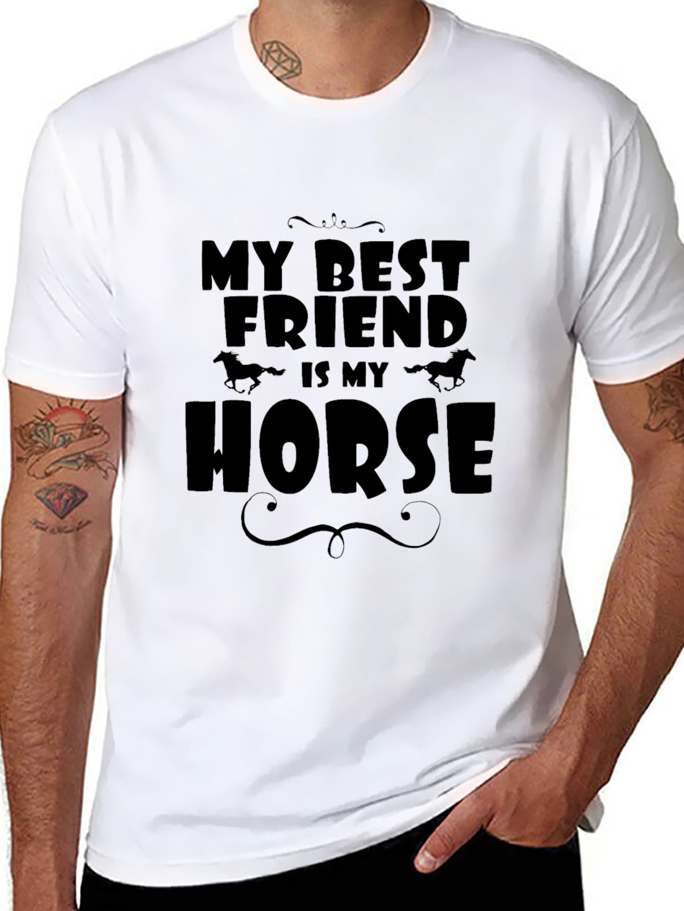 My Best Friend is My Horse T-Shirt