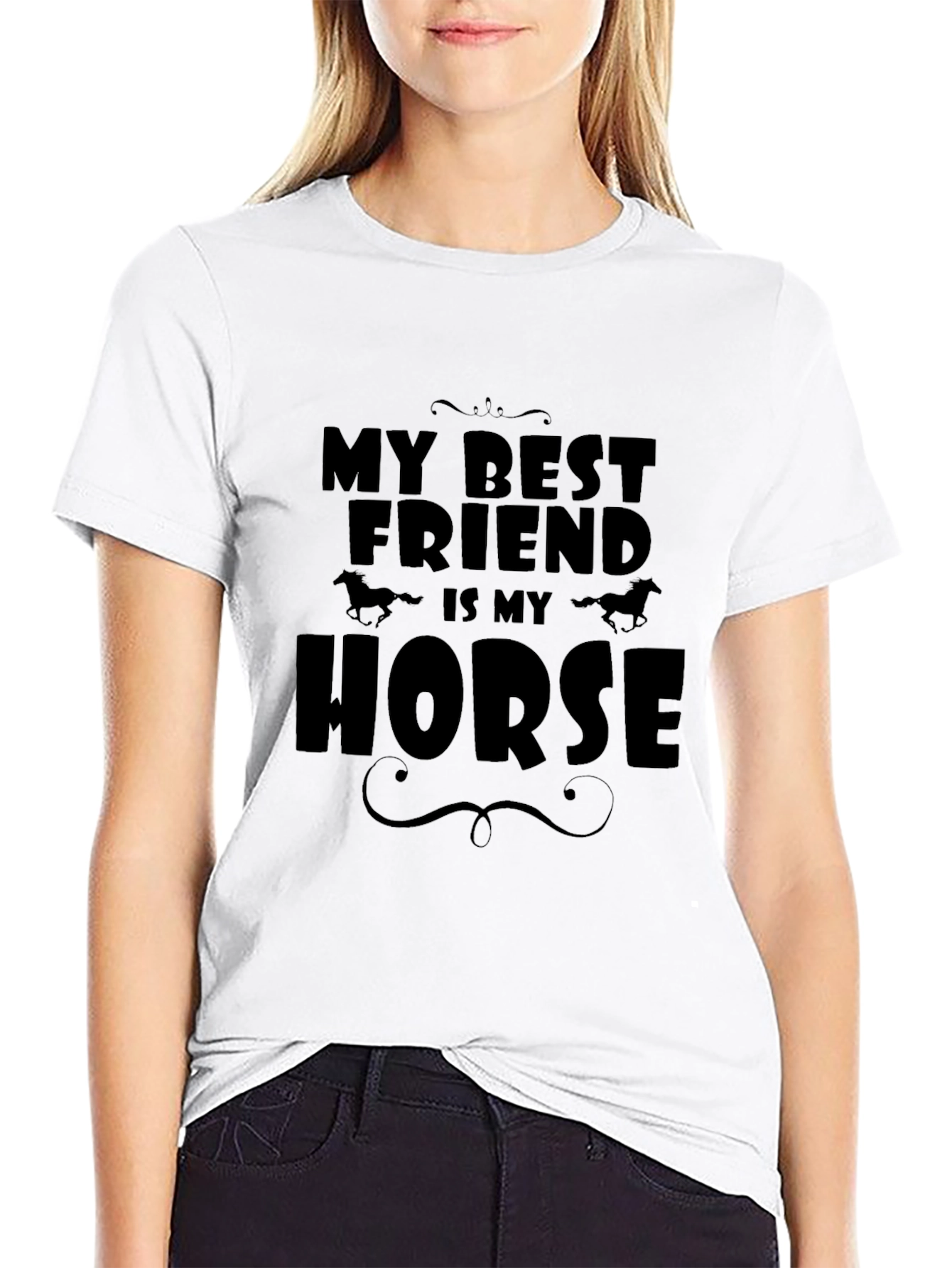 My Best Friend is My Horse T-Shirt