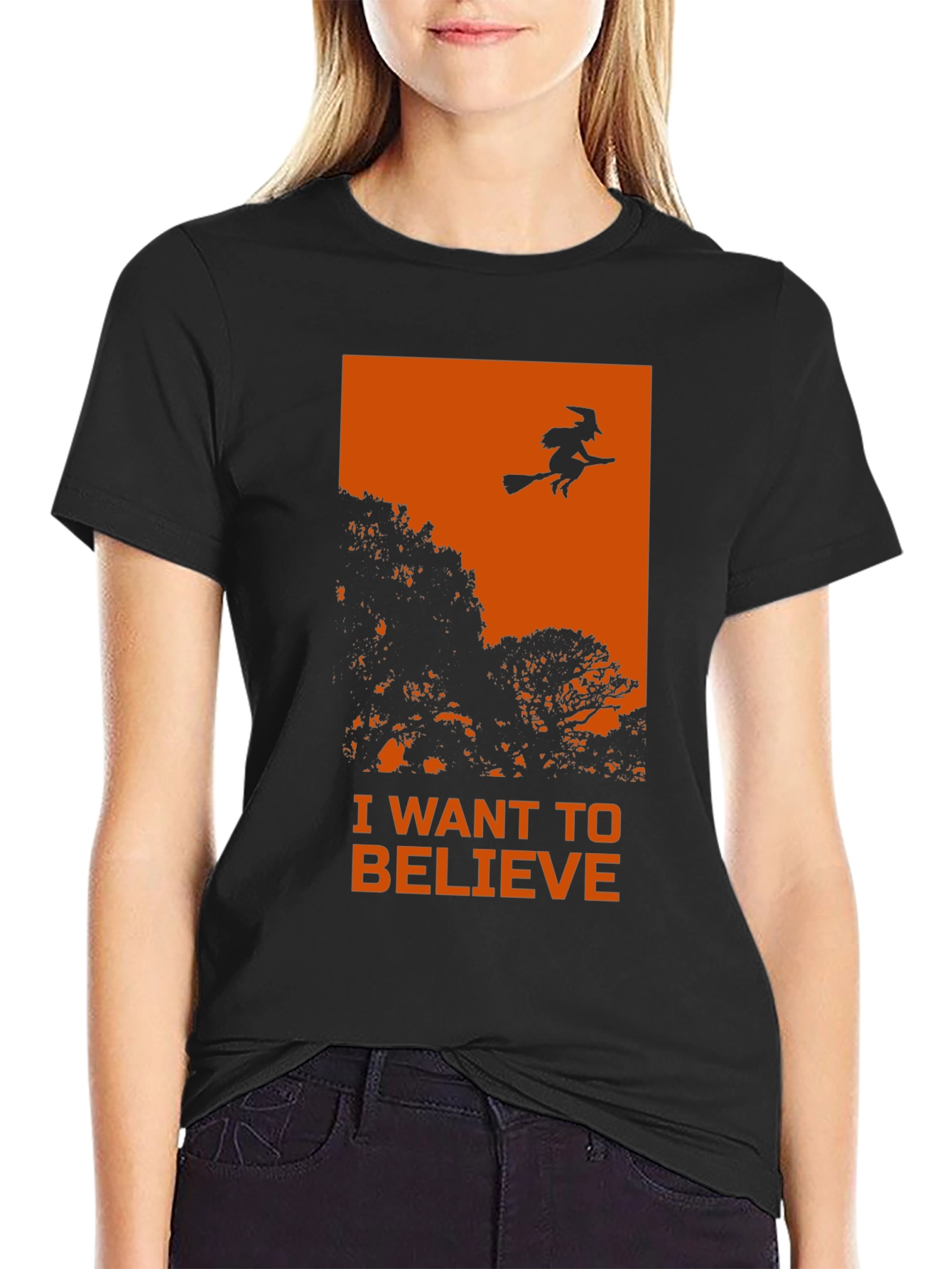 I Want To Believe Witch T-Shirt