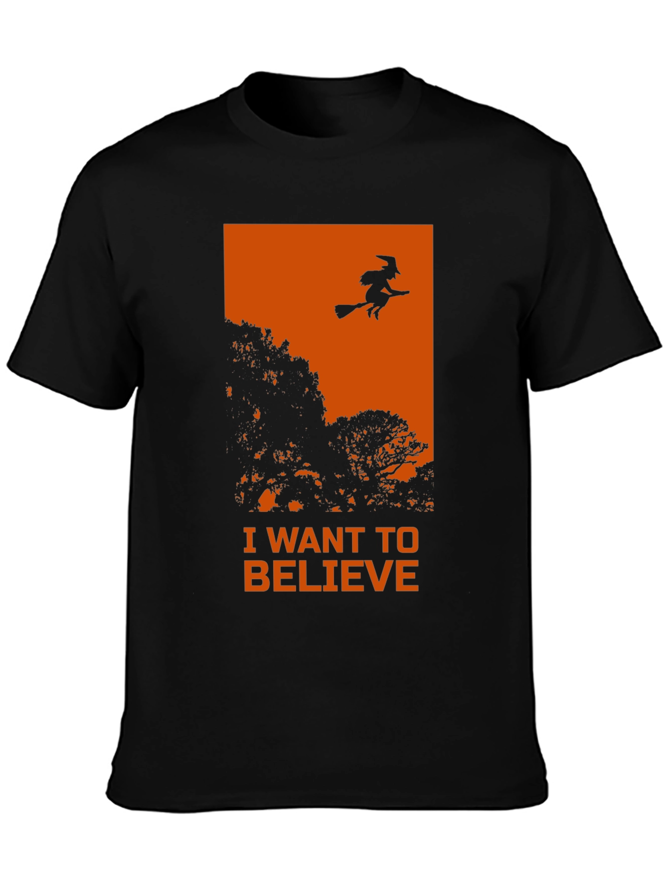 I Want To Believe Witch T-Shirt