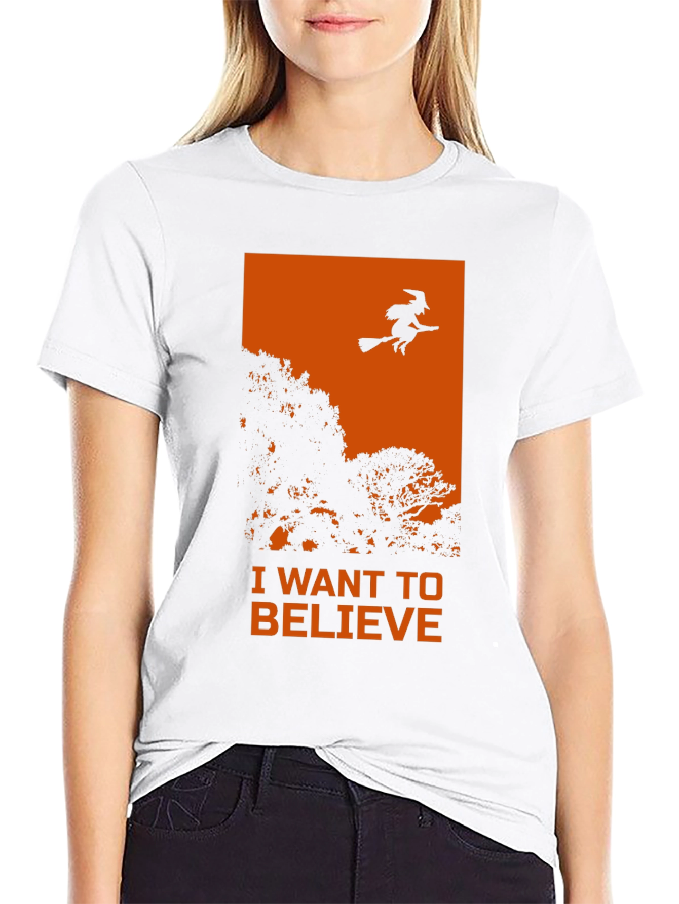 I Want To Believe Witch T-Shirt