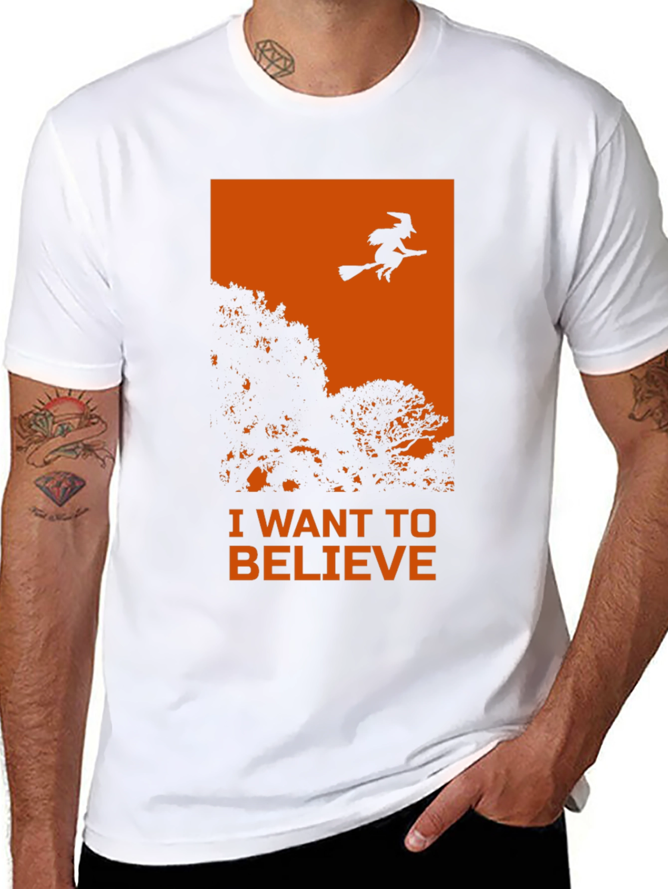 I Want To Believe Witch T-Shirt